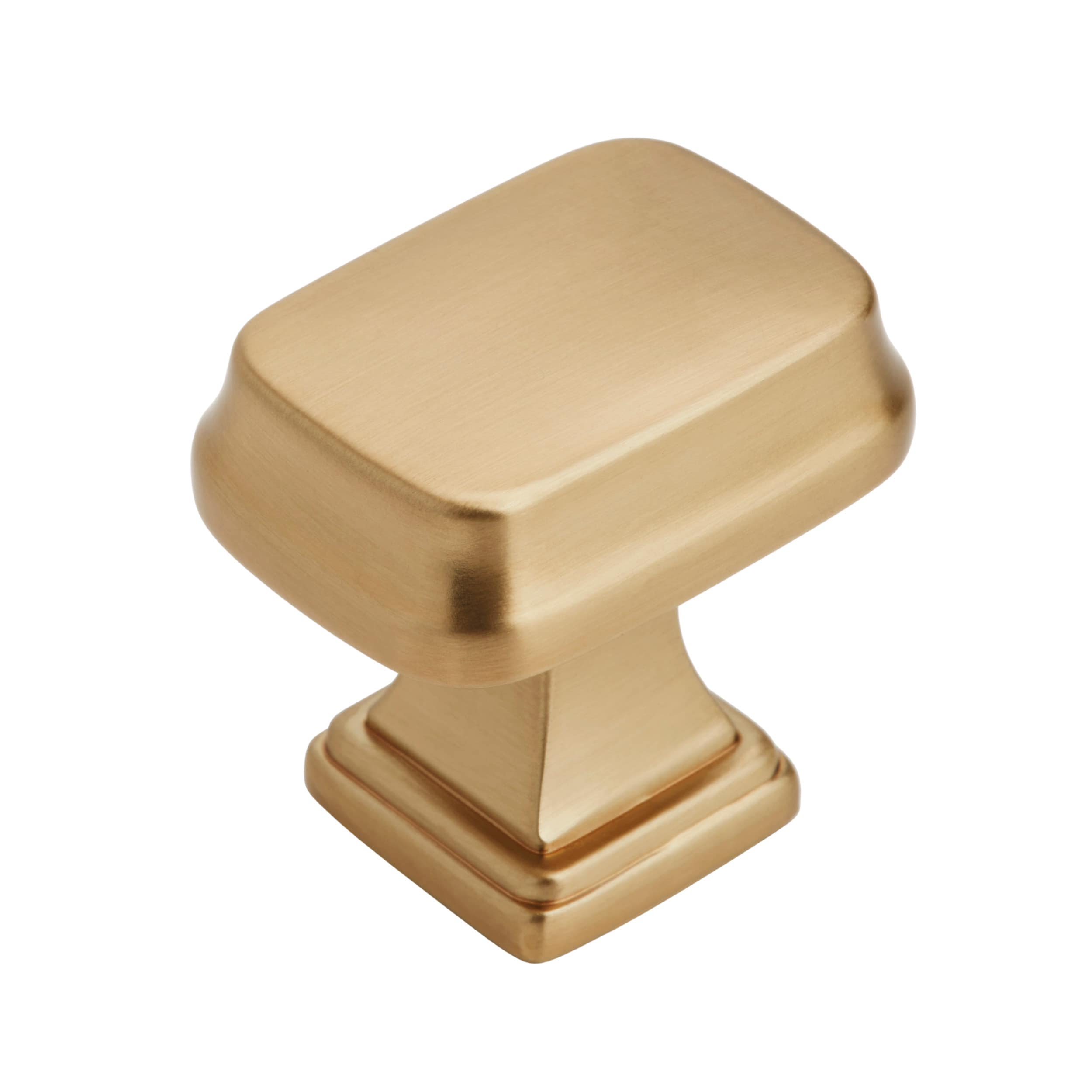 Amerock BP55340CZ Revitalize 1-1/4-in Champagne Bronze Rectangular Traditional Cabinet Knob