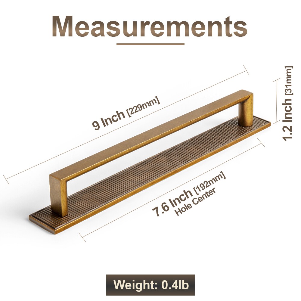 Miaokesen 1022GT-G017-192-2 Cabinet-Pulls - Thumbnail View #2