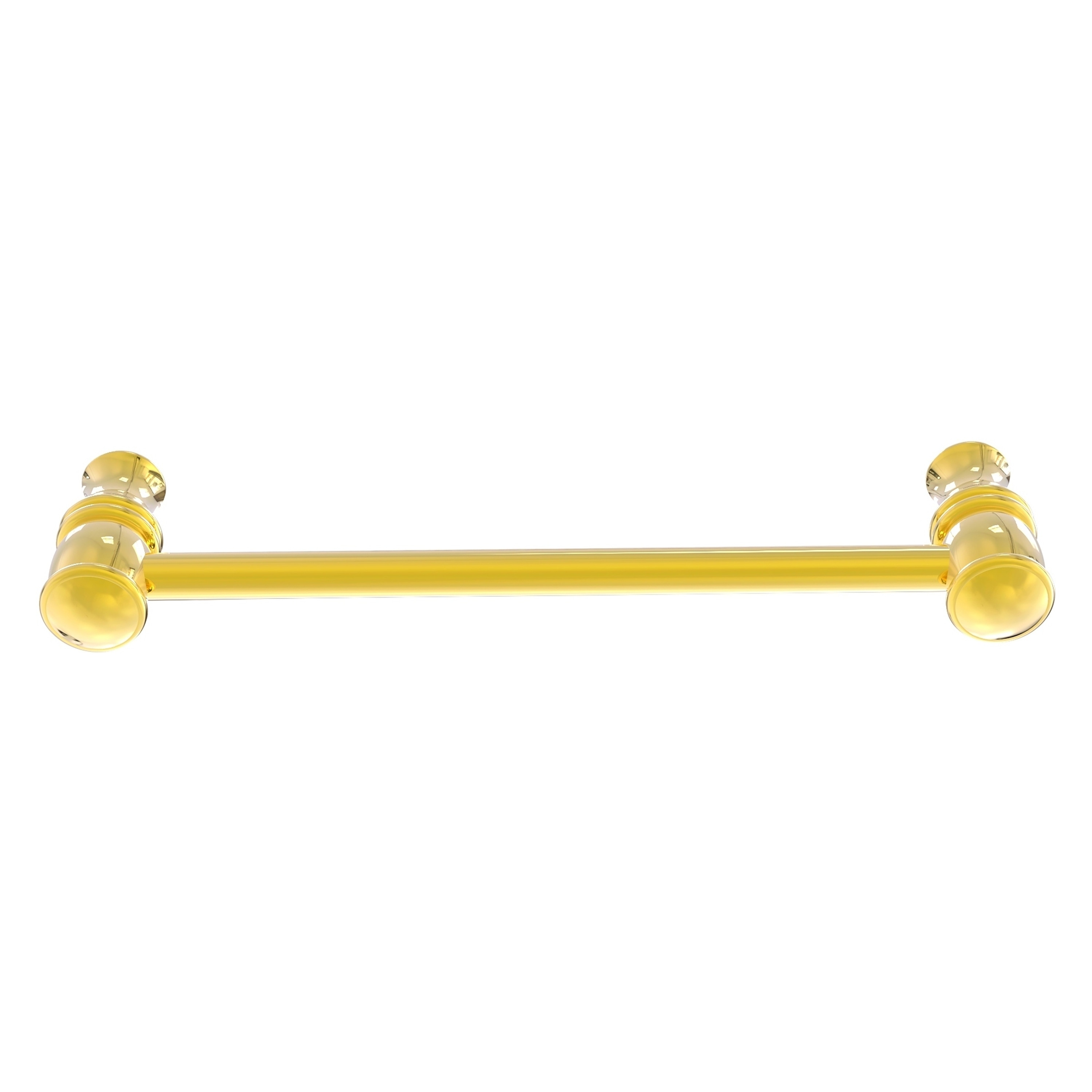Allied Brass CL-30-6-PB Carolina 6-in , Polished Brass Dual Mount Cylindrical Bar For Use on Appliances Drawer Pulls