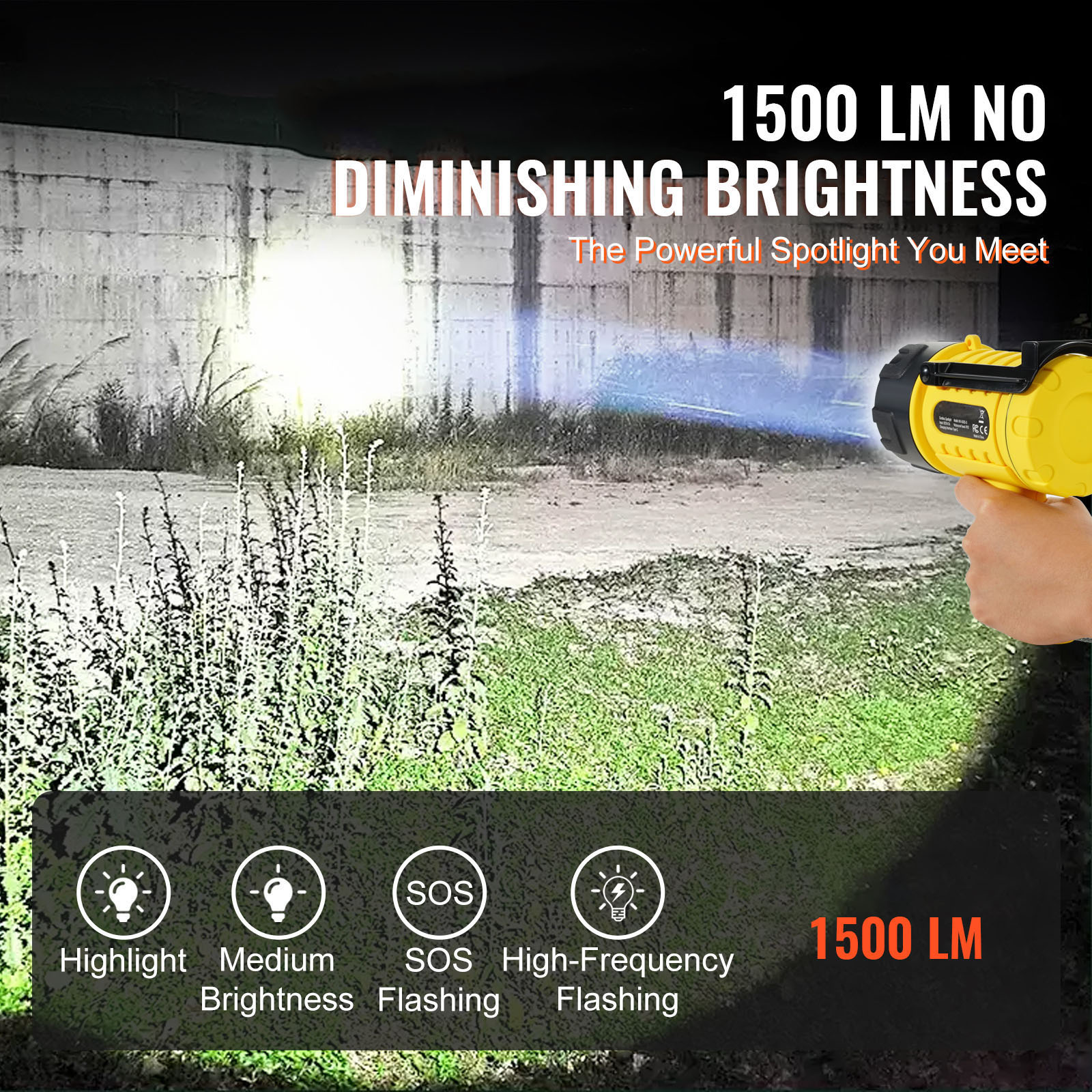 Mecale YAS-PUD2ML flashlights - View #2