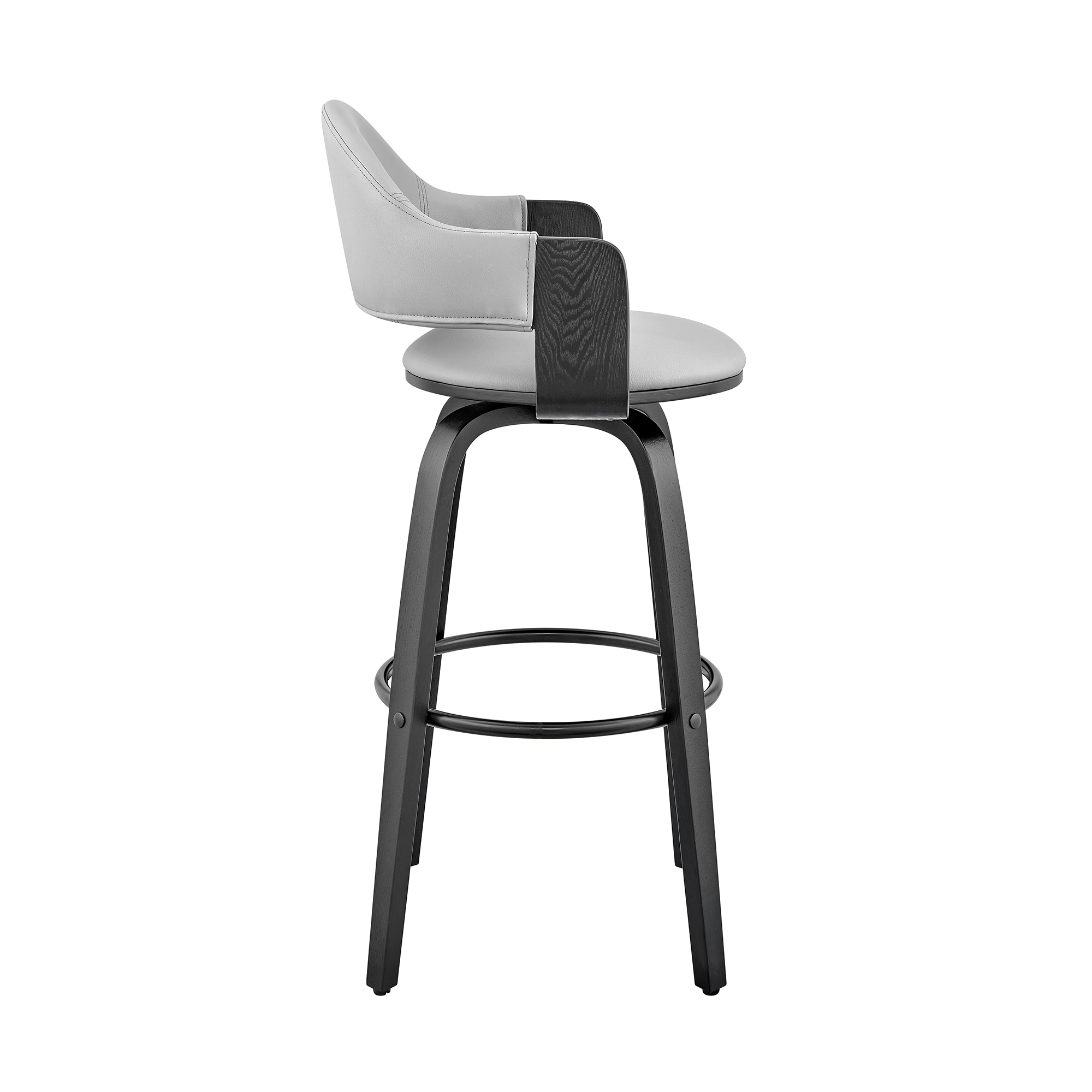 Armen Living LCDXBABLGR30 stools - View #3