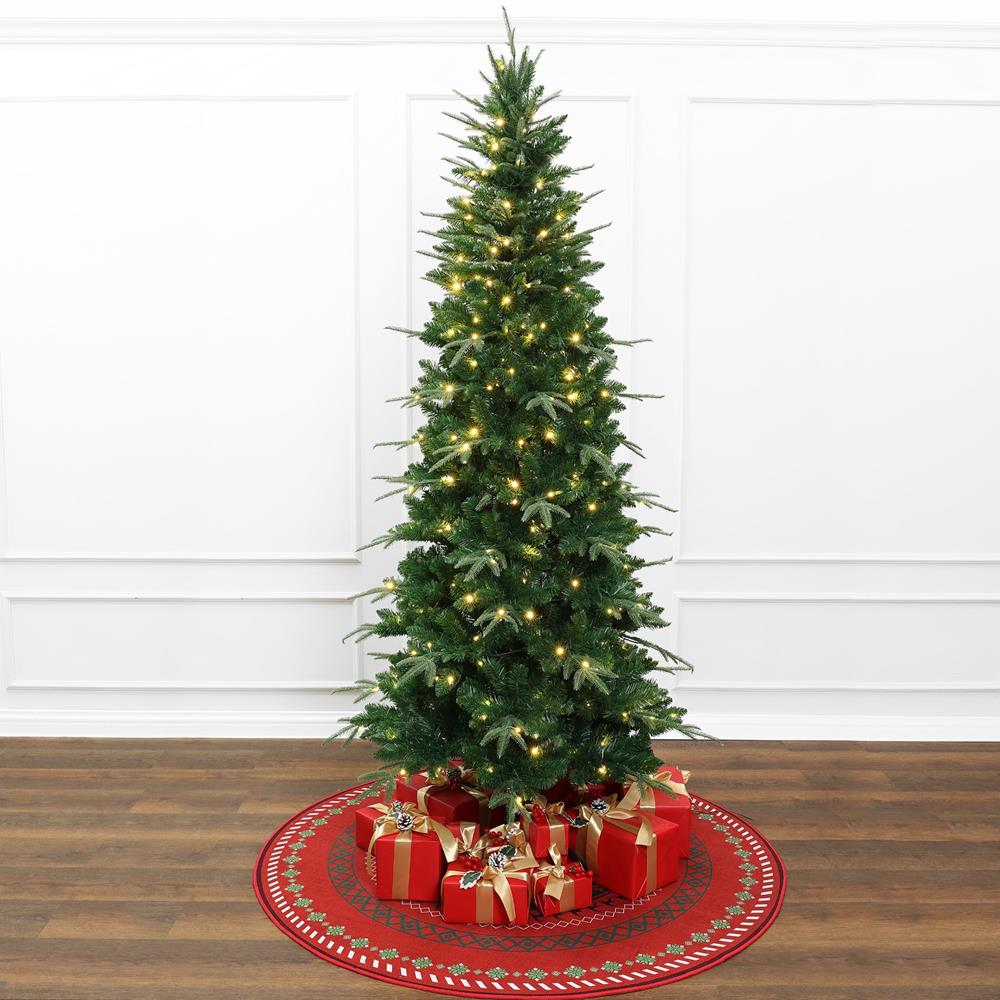 LuxenHome WHAP2096 Artificial-Christmas-Trees - View #4