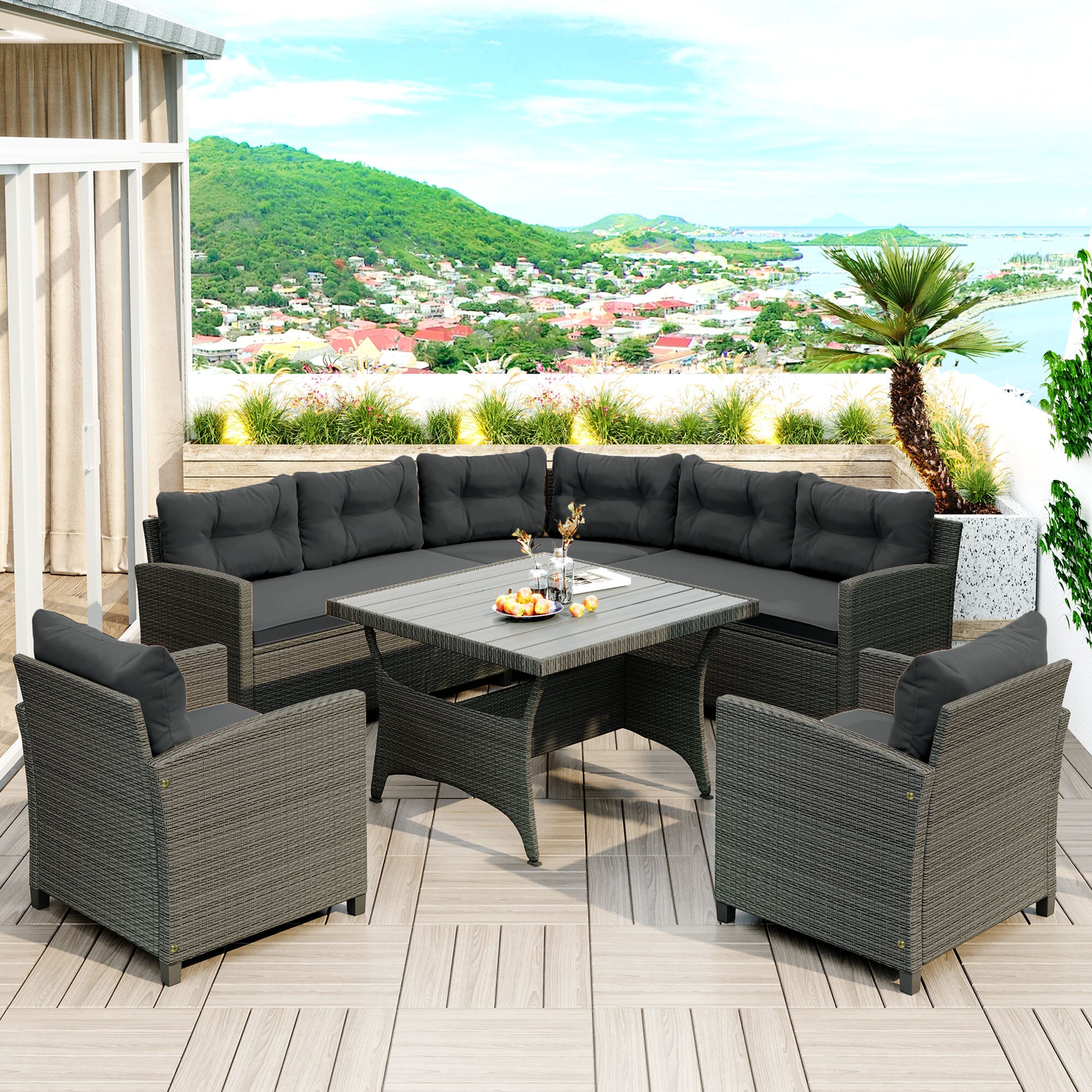 Flynama YC-V-1213AAE Patio-Conversation-Sets - View #2