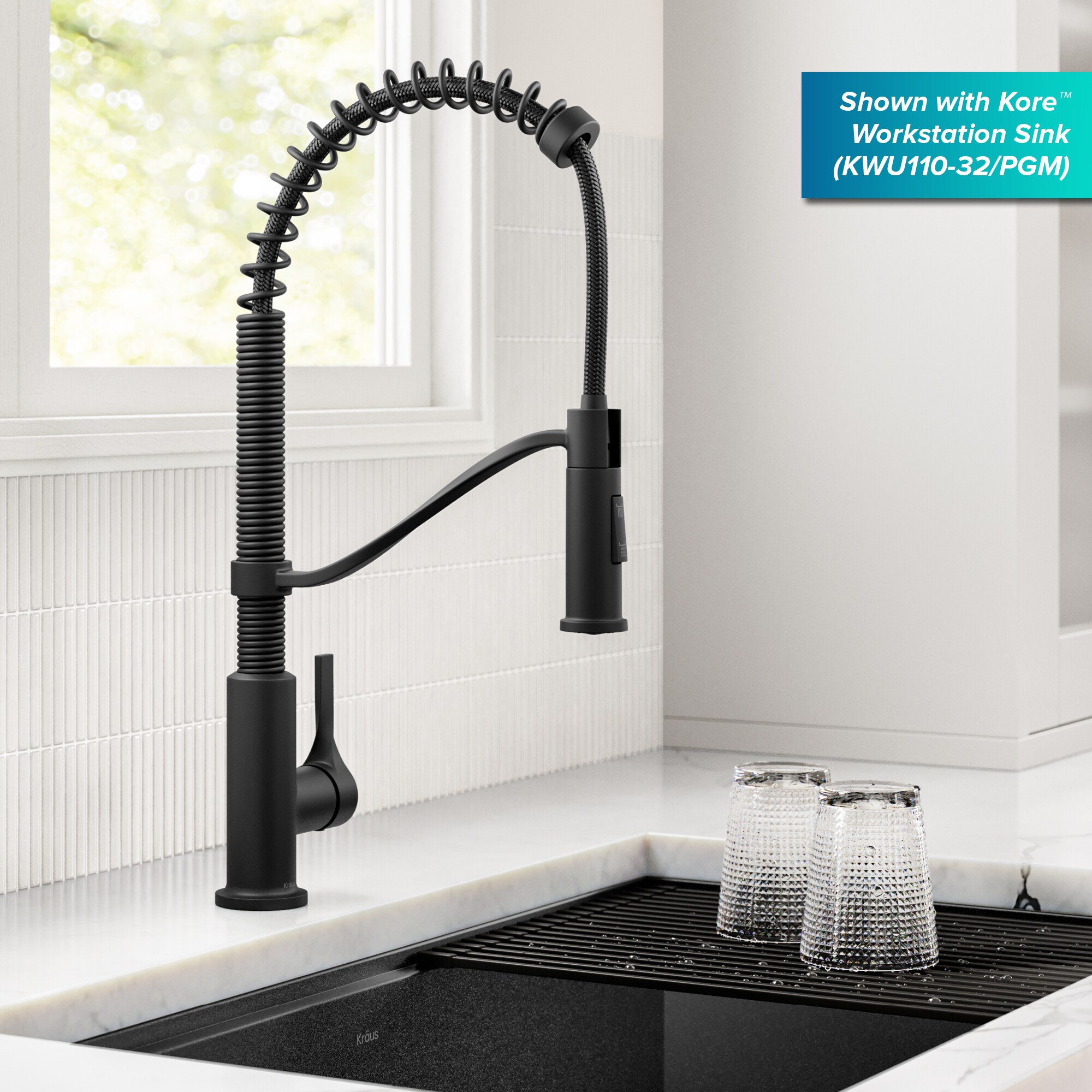 Kraus KPF-2635MB Kitchen-Faucets - View #4