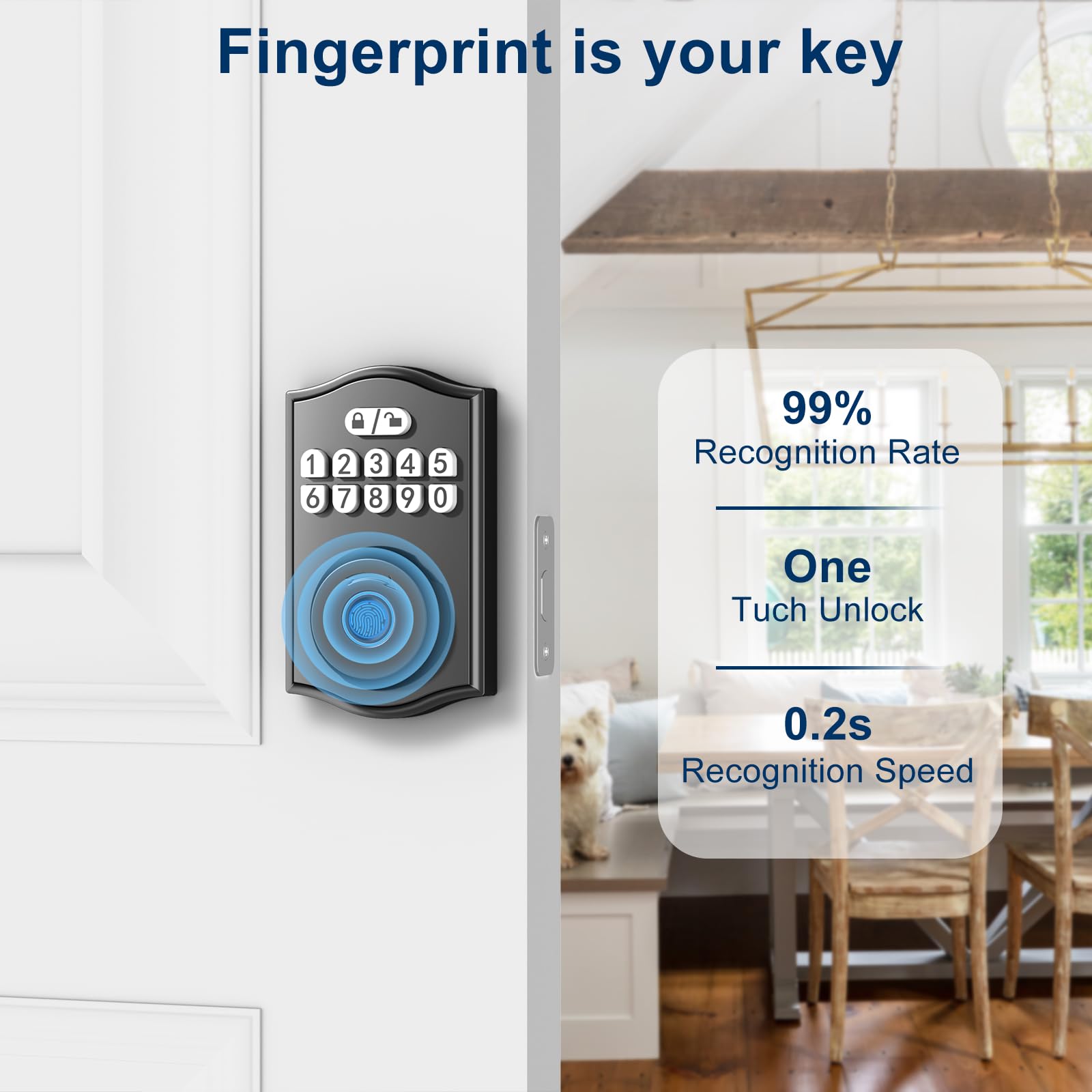 LAIFUCAM LLA0805A209 Electronic-Door-Locks - View #5