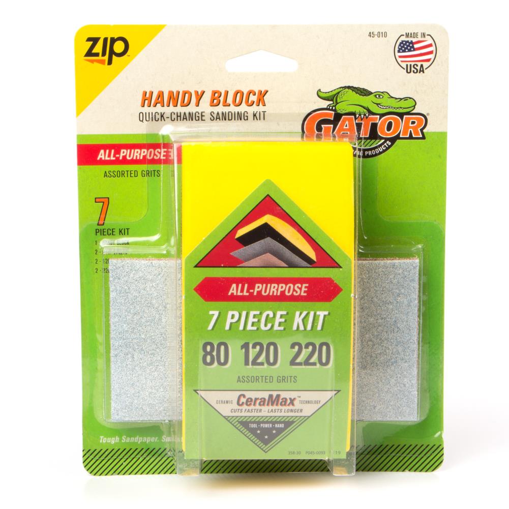 Gator Zip Hand Saver Drywall Sanding Sponge Holder Kit