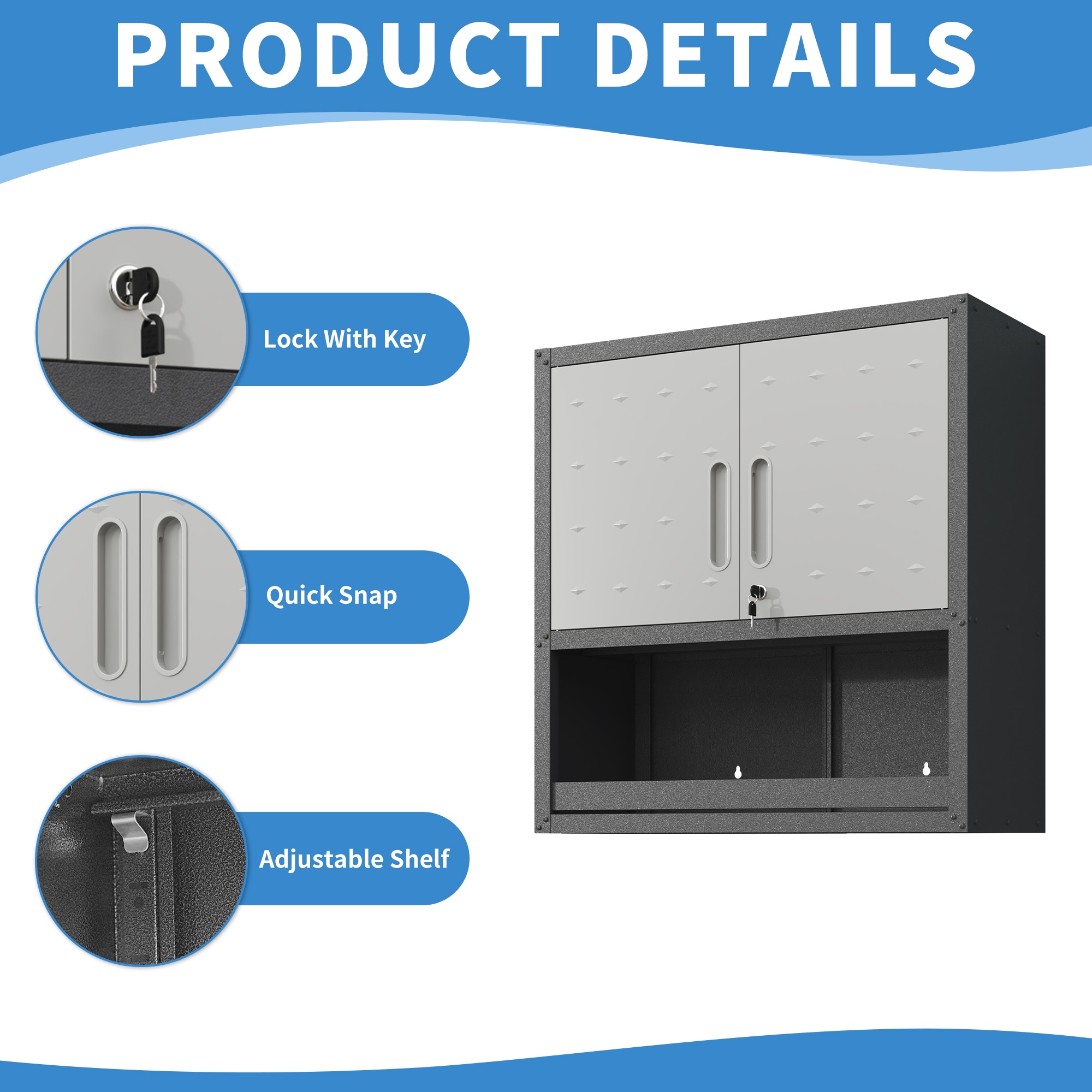 LOVMOR SF-R-T2398P236505 Utility-Storage-Cabinets - View #3