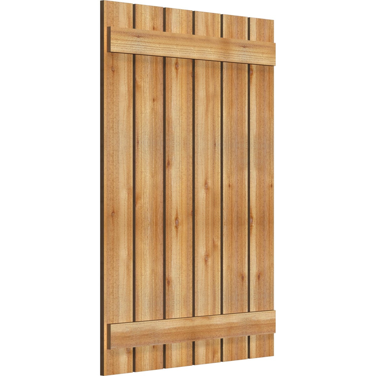 Ekena Millwork RBS06S35X050RWR Exterior-Shutters - View #2