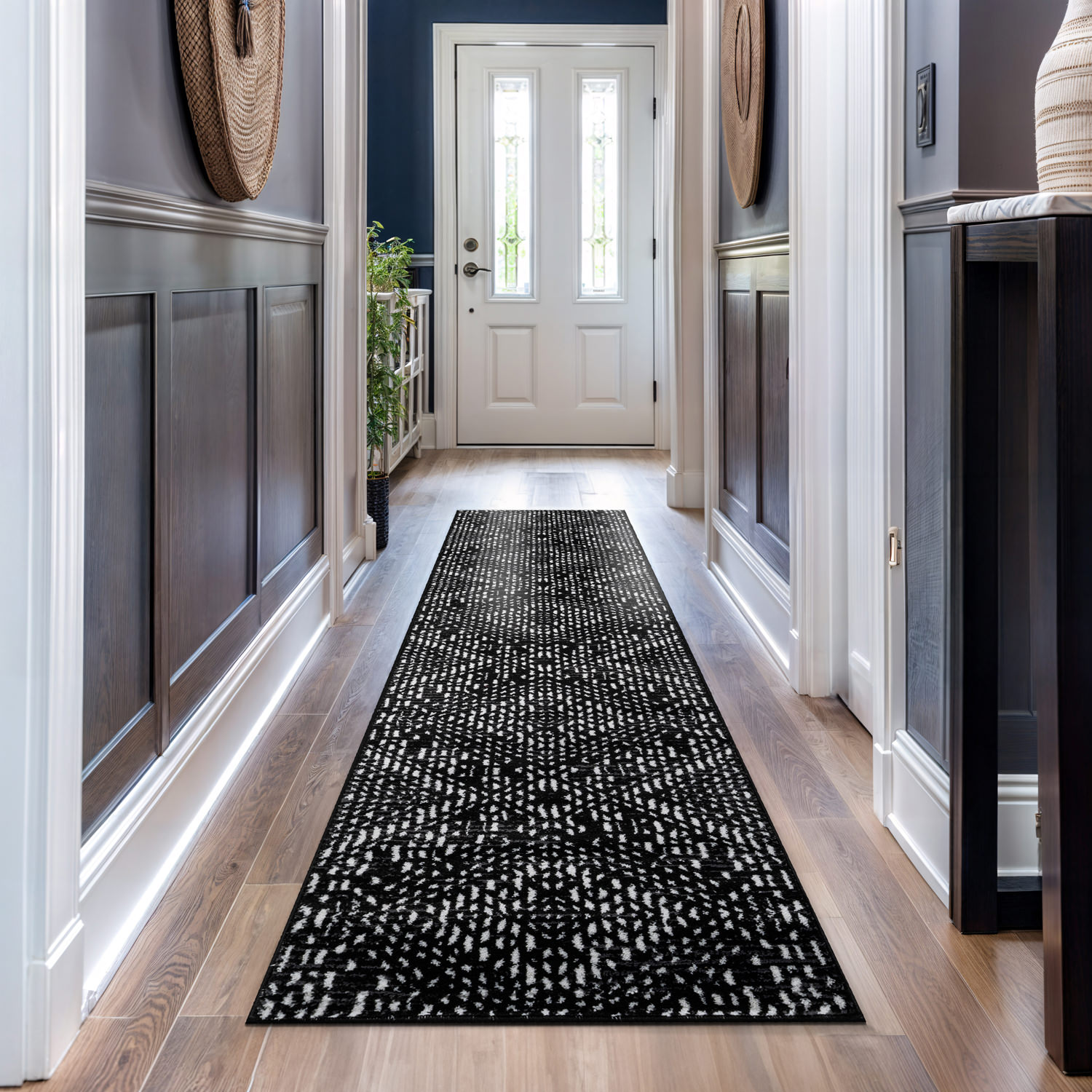 World Rug Gallery WR141BLACK27X12 rugs - View #2