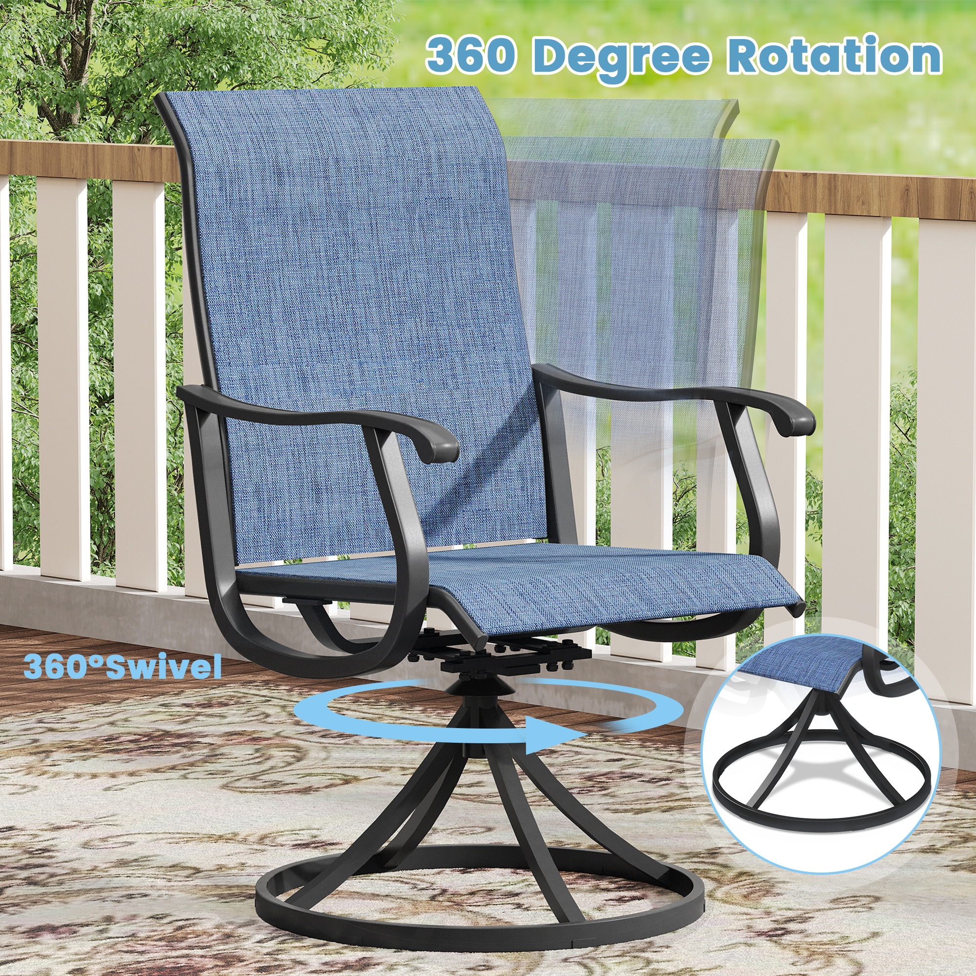 Damerin Z0101F Patio-Chairs - View #5