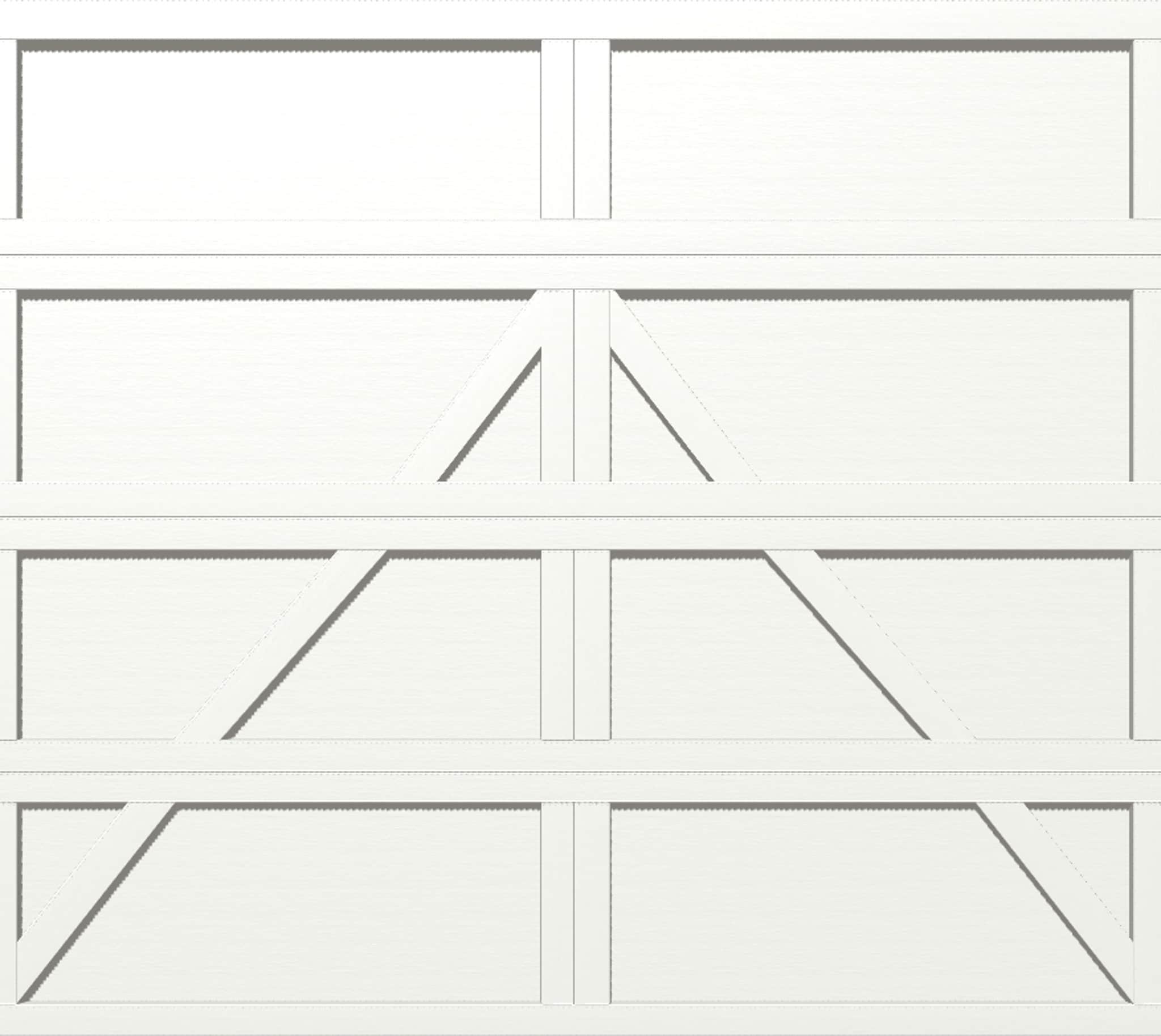 Wayne Dalton WD9405CHW87 Classic Steel Model 9405 8-ft x 7-ft Insulated White Single Garage Door