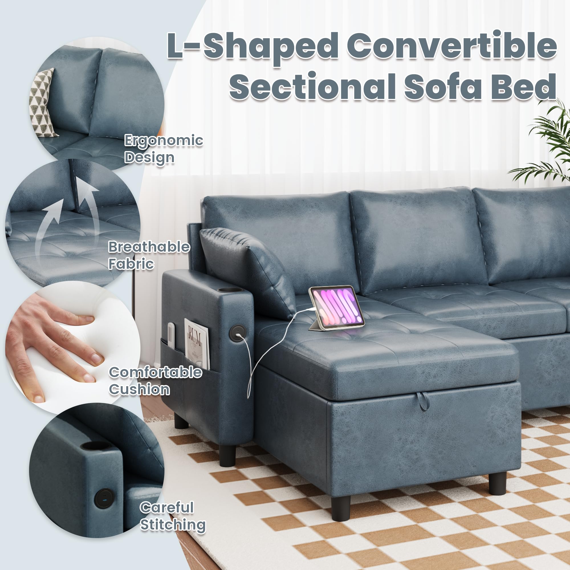 AECOJOY 13137GBU-LS01 futons - View #6
