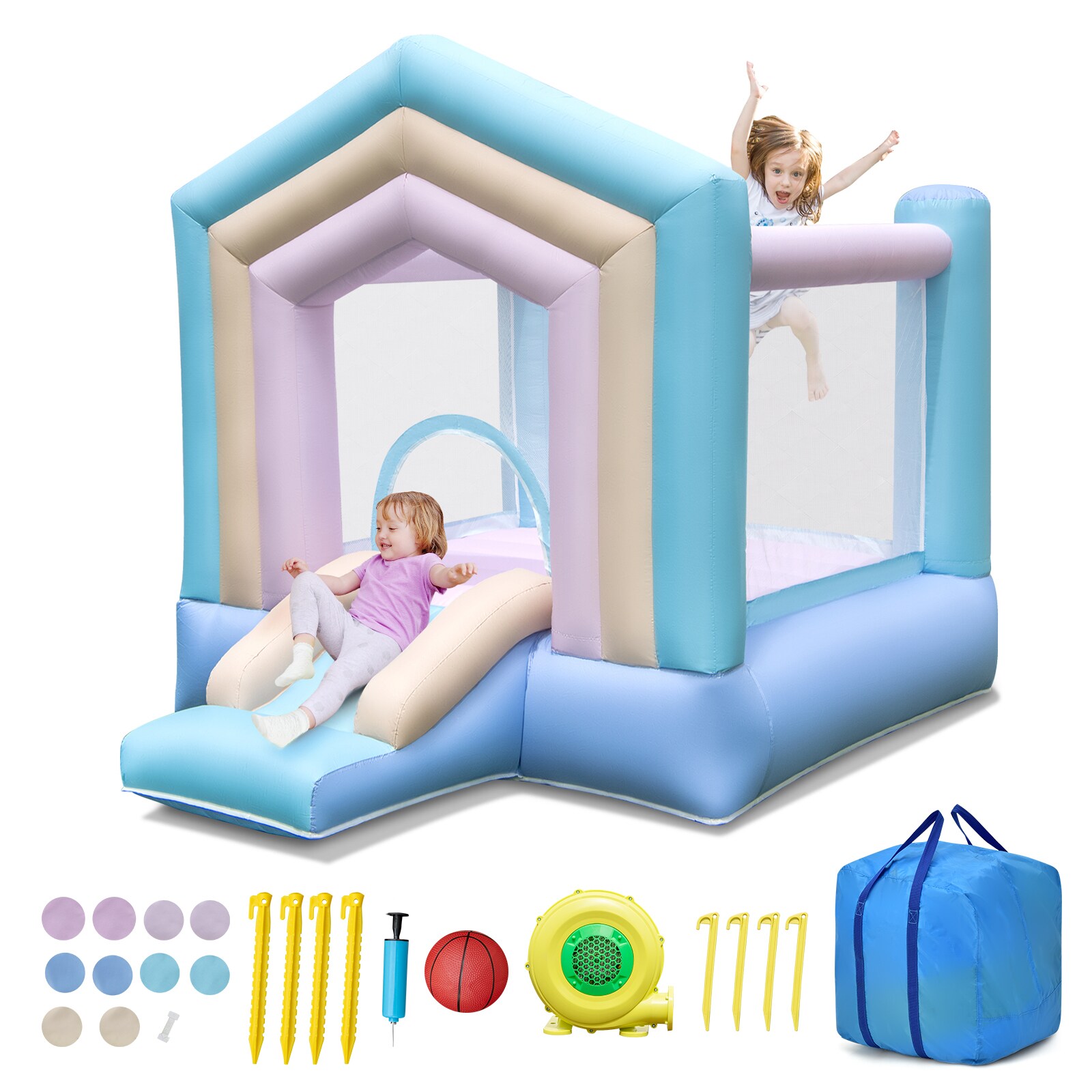 Slickblue D-CO-SU20911PN Bounce-Houses - View #3