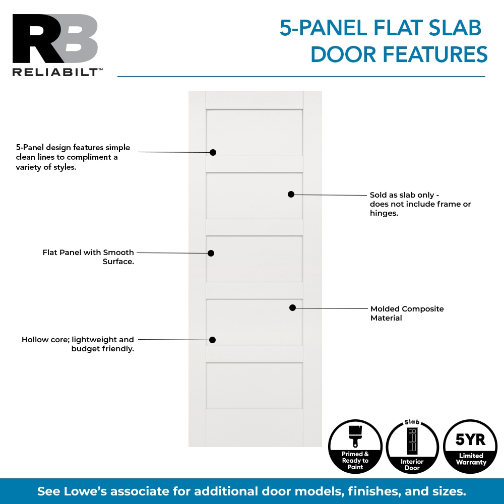 RELIABILT 10189093 Slab-Doors - View #2