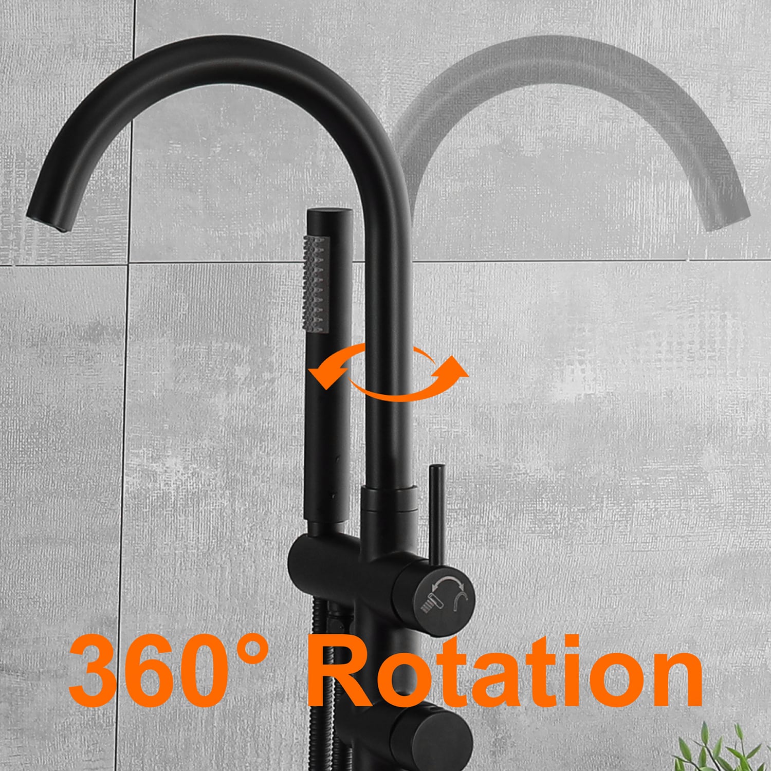Cobbe LSSFTFL1302B Roman-Tub-Faucets - View #4