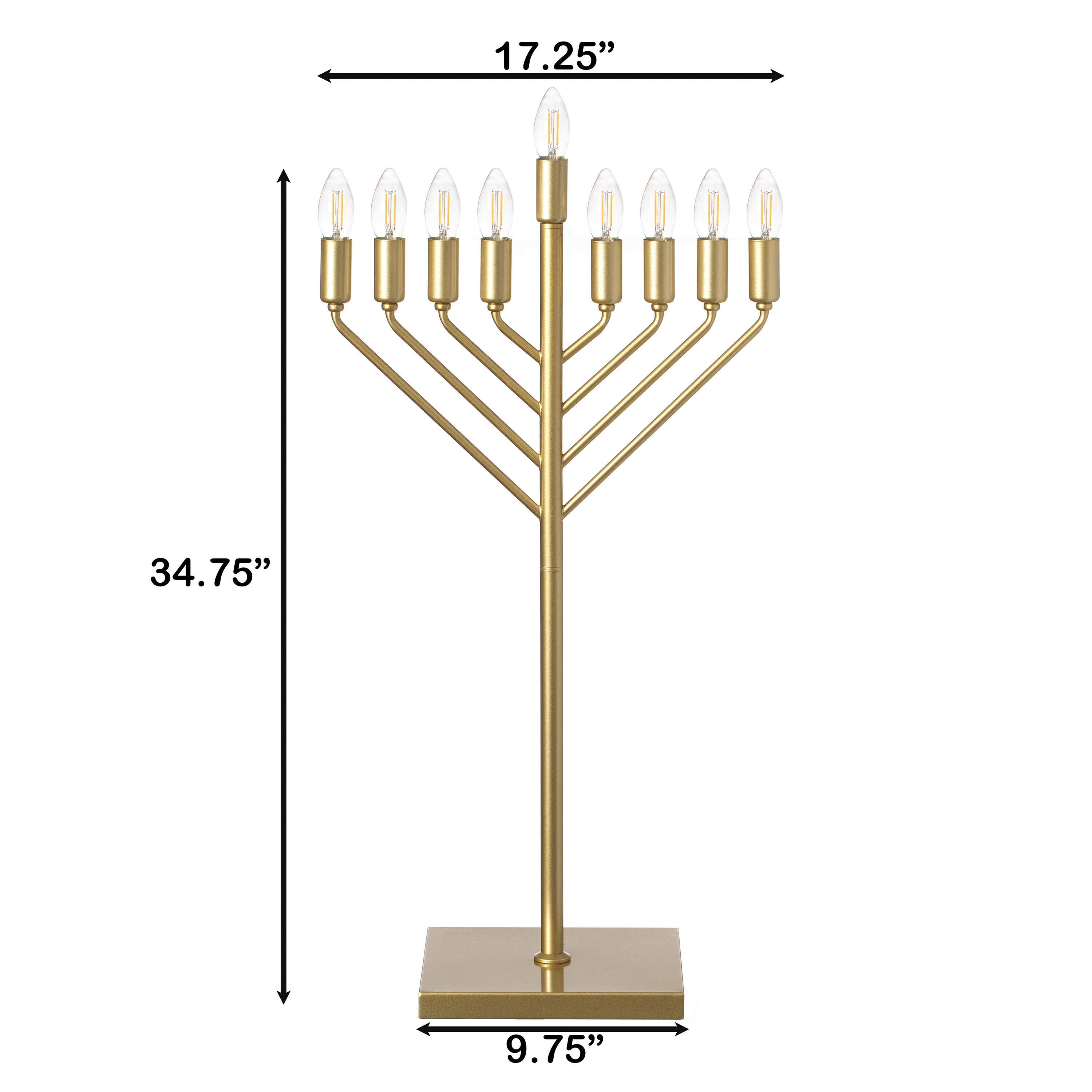 Vintiquewise QI004693GD Indoor-Hanakkah-Decor - View #4