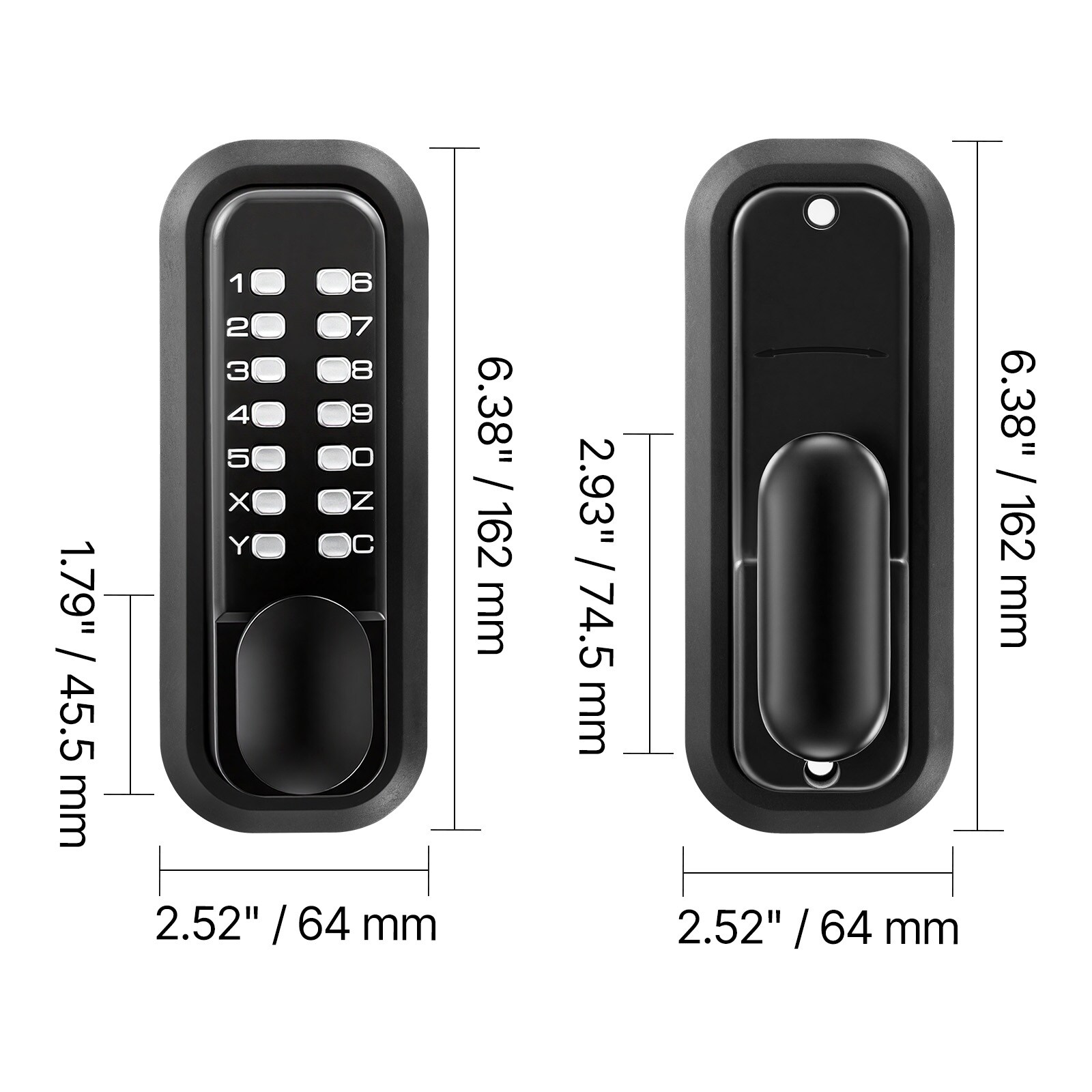 GIVIMO LW047GIVSS1130 Electronic-Door-Locks - View #8