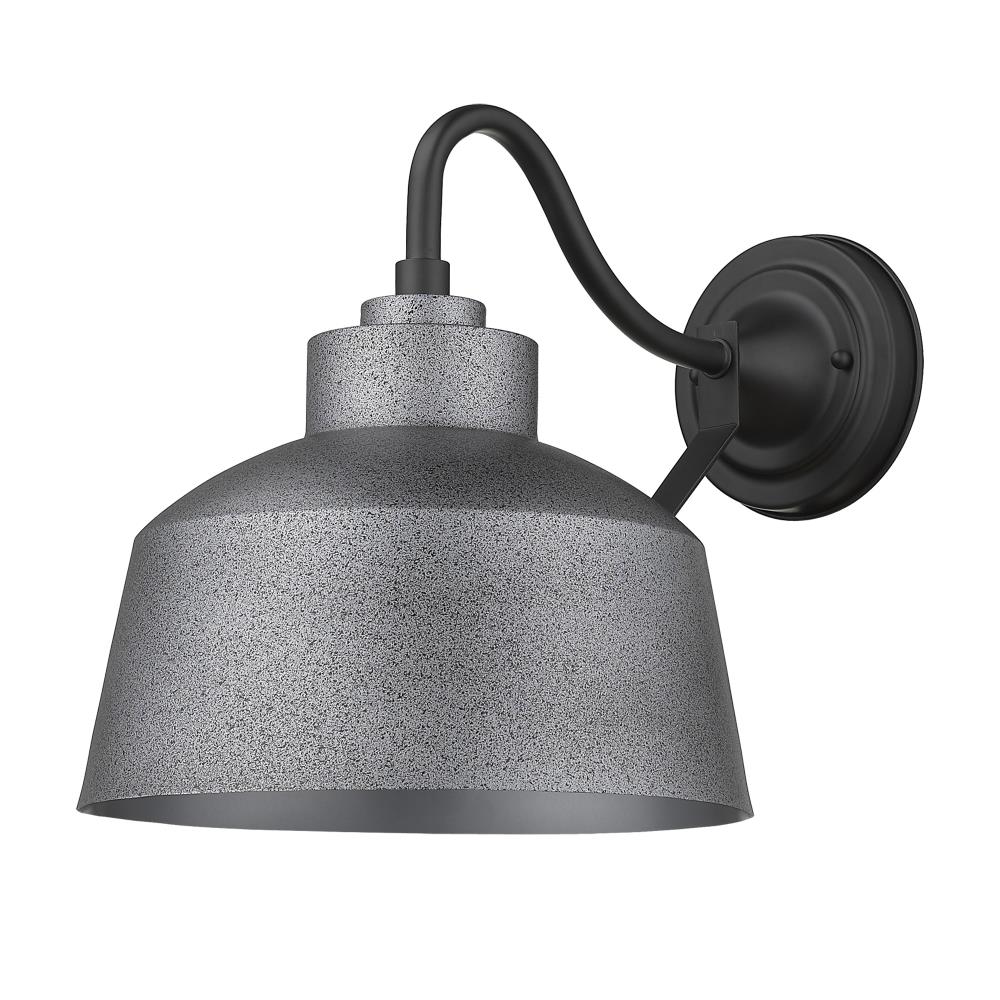 Acclaim Lighting 1652GY Barnes 1 -Light 9.25-in H Gray Hardwired Outdoor Wall Light