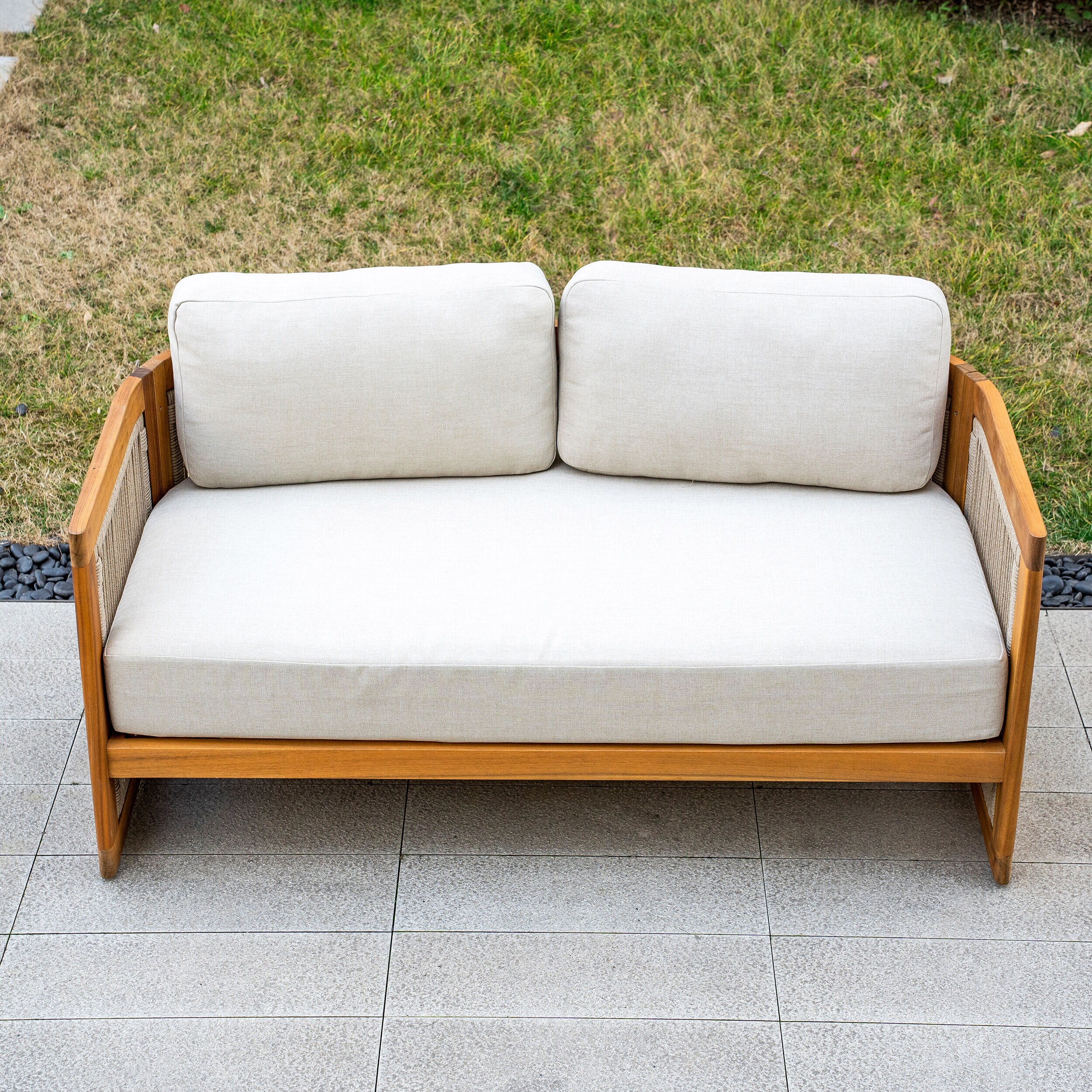 Moda Furnishings MAS-2515-2SS Patio-Sofas-Daybeds - View #3