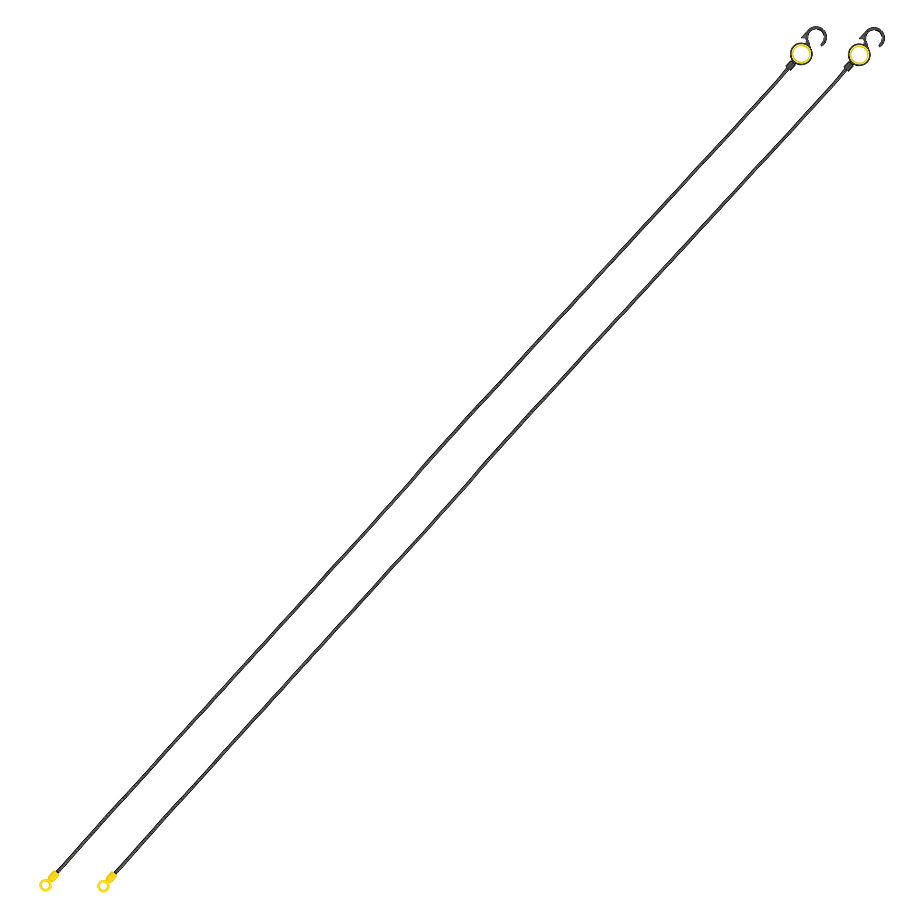 TWISTED GOAT 9480 72-in Heavy-duty strap with Hooks 2 -Pack