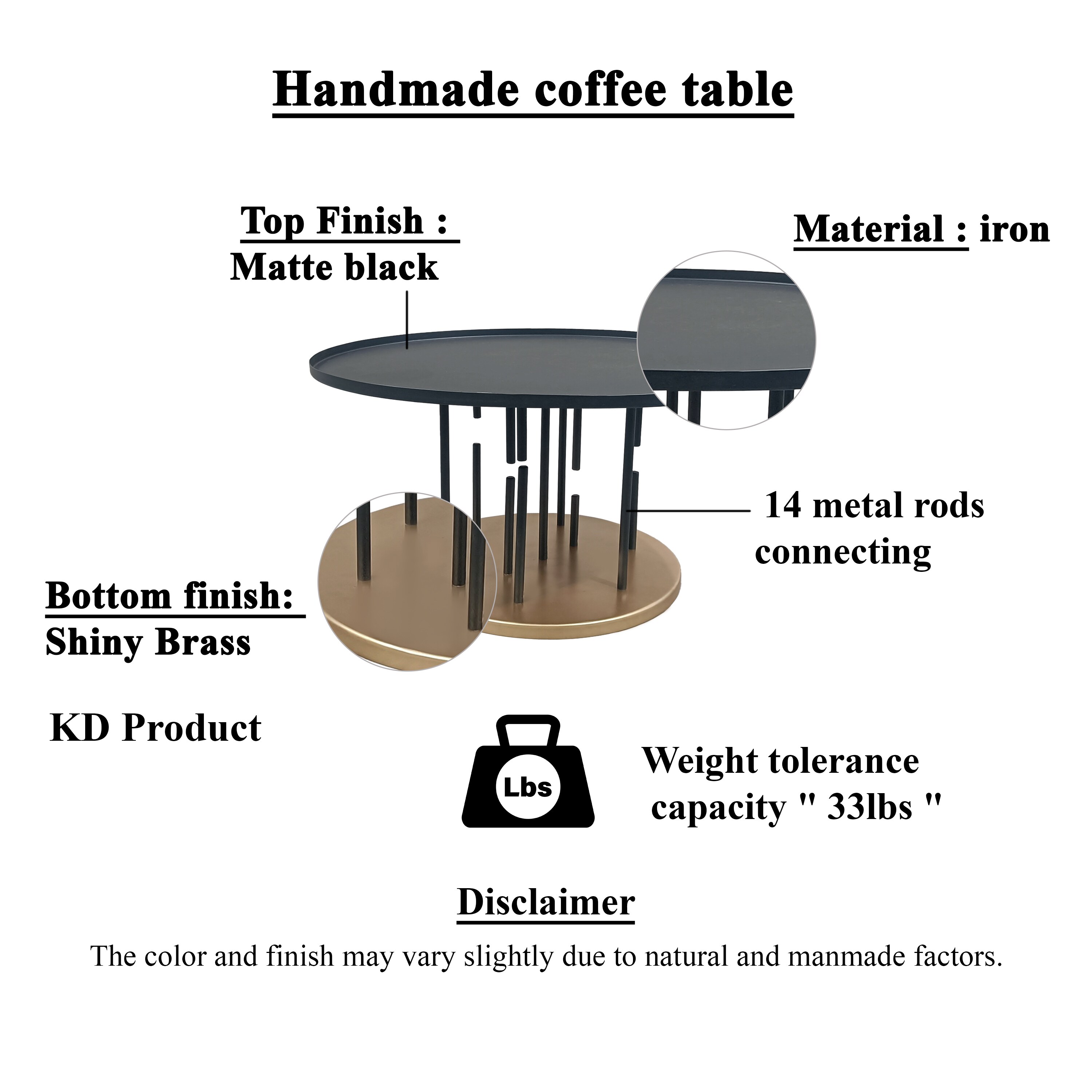 Benzara UPT-298834 Coffee-Tables - View #8