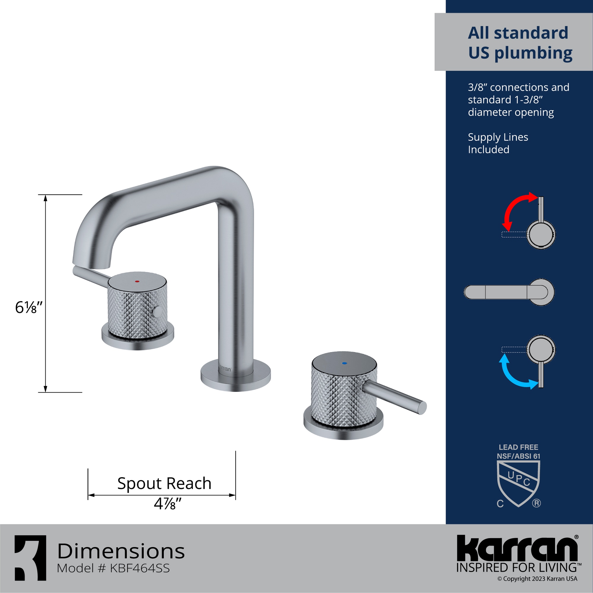 Karran KBF464SS Lavatory-Faucets - View #5