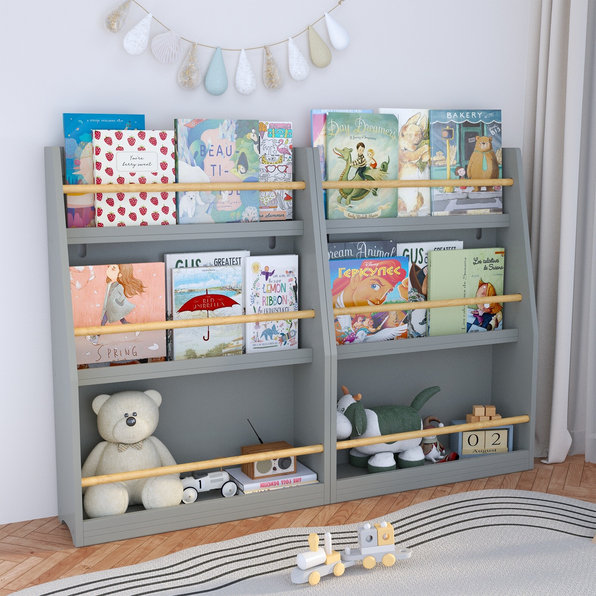 ToolCat LDSG-126-WS Kids-Bookcases - View #10