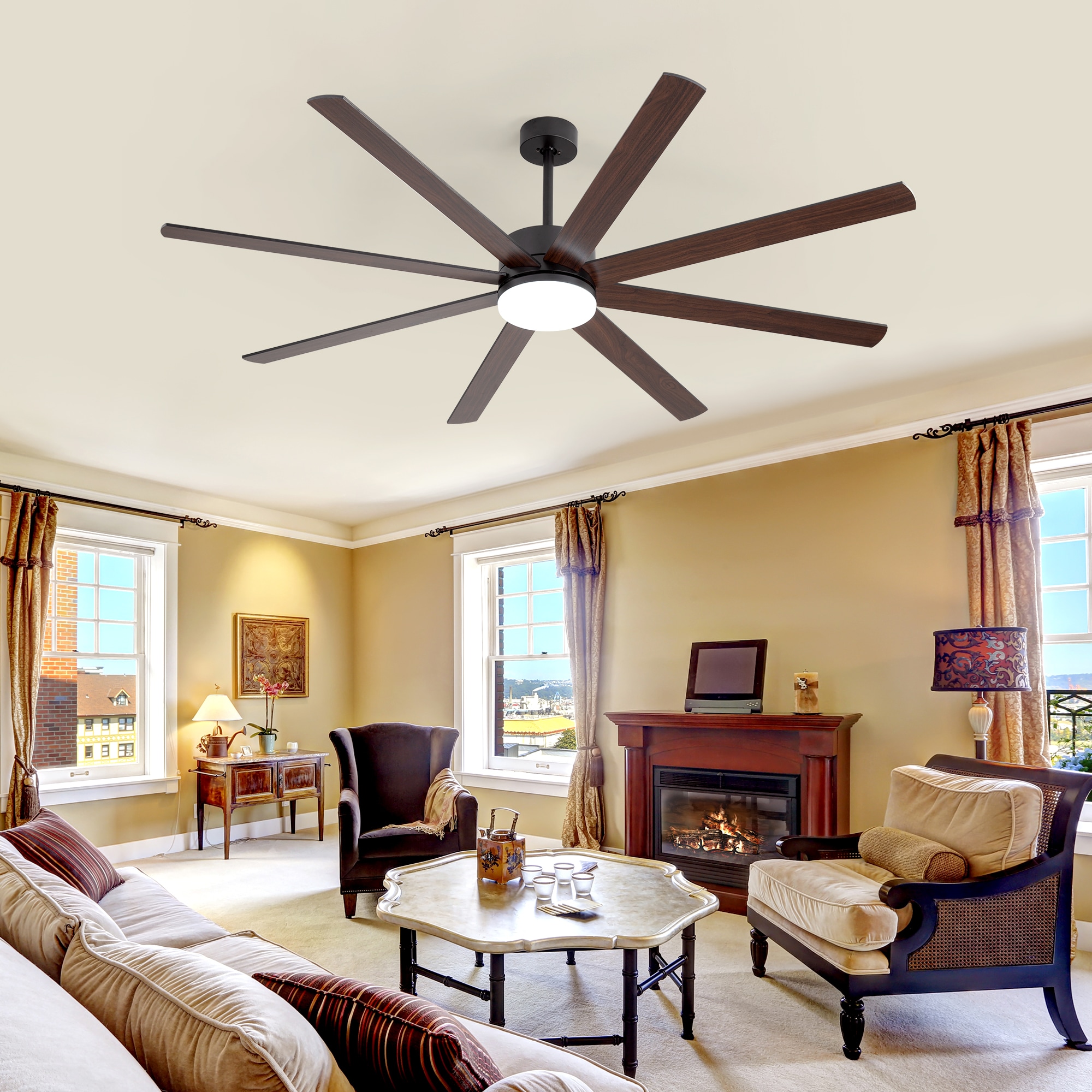 Breezary 32017-BK Ceiling-Fans - View #5