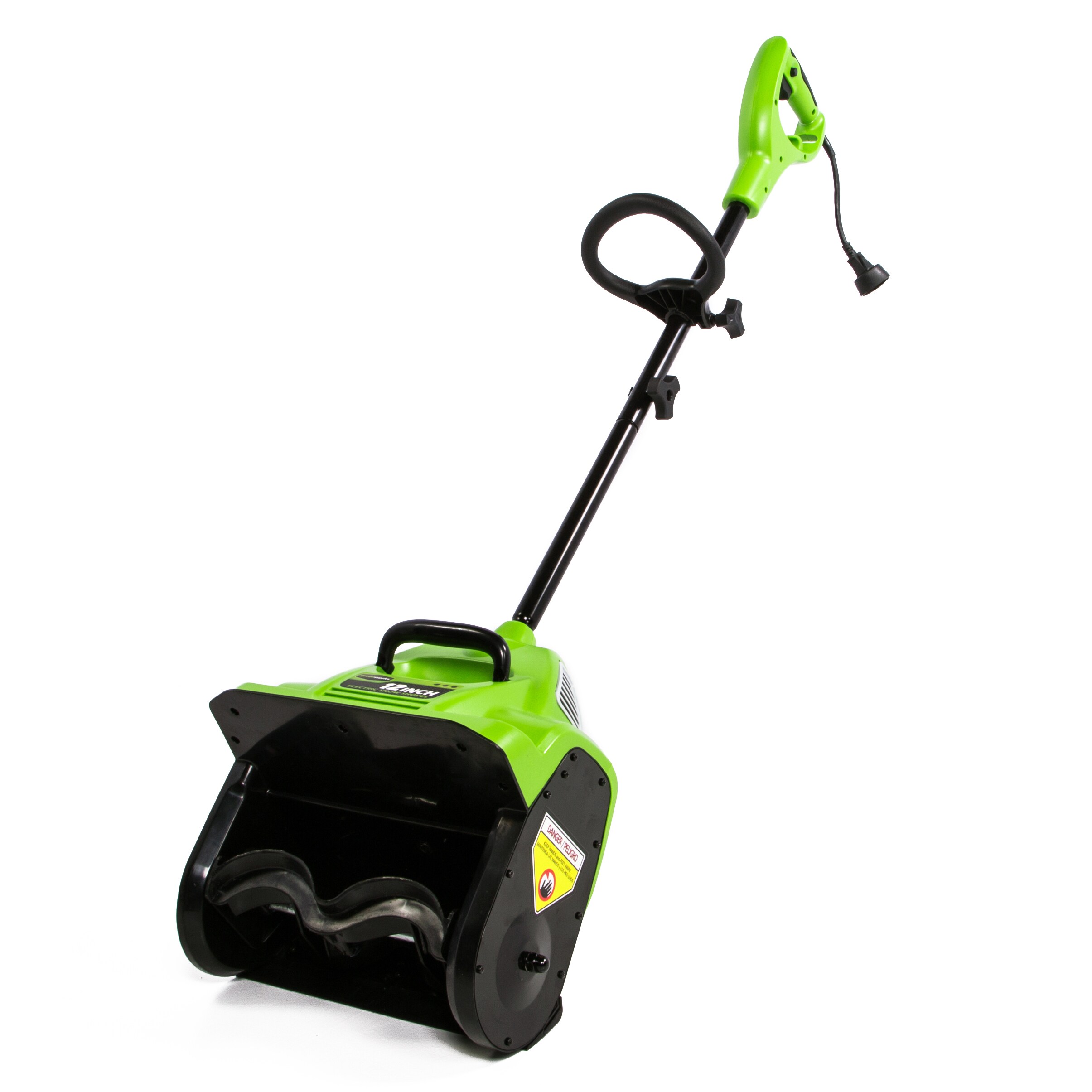 Greenworks 2601002 12-Inches Single-stage Push Corded Electric Snow Blower Powered snow shovel