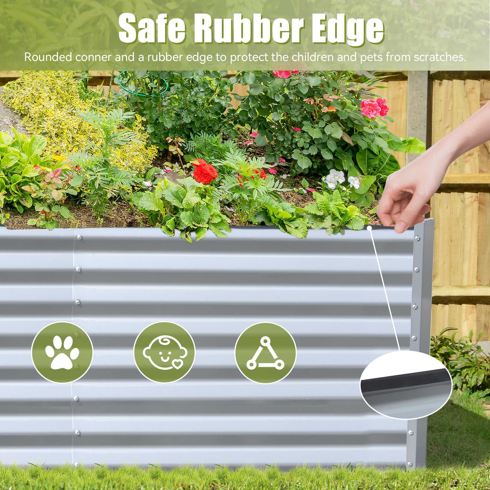 Boyel Living BL-CPL-98002 Raised-Garden-Beds - View #6
