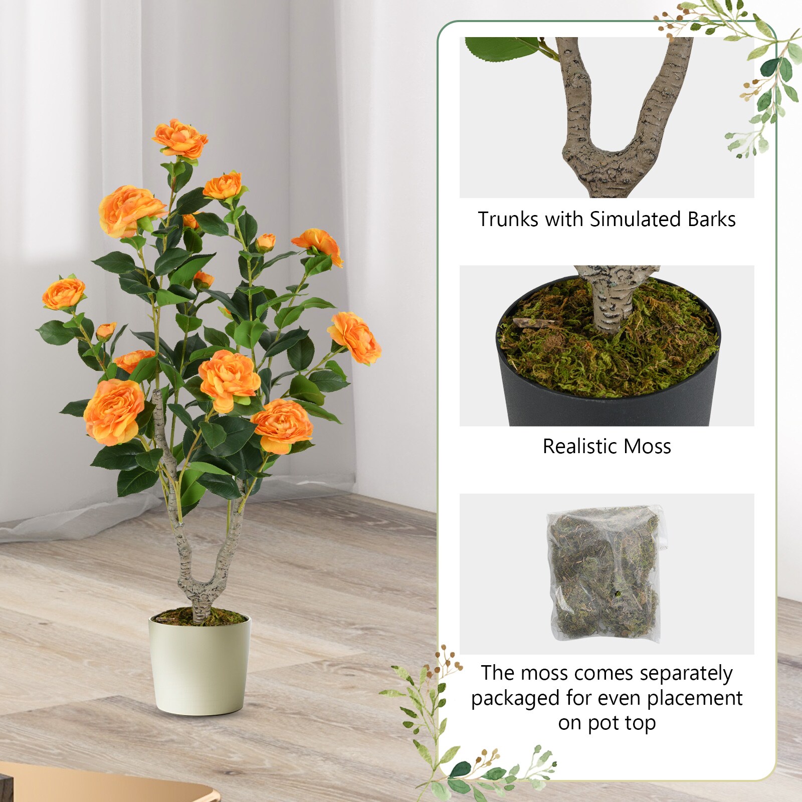 Slickblue D-CO-2-RO31301ZH Artificial-Plants-Trees - View #7