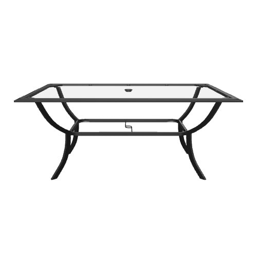 Style Selections Glenn Hill Rectangle Outdoor Dining Table Style Selections Glenn Hill Rectangle Outdoor Dining Table