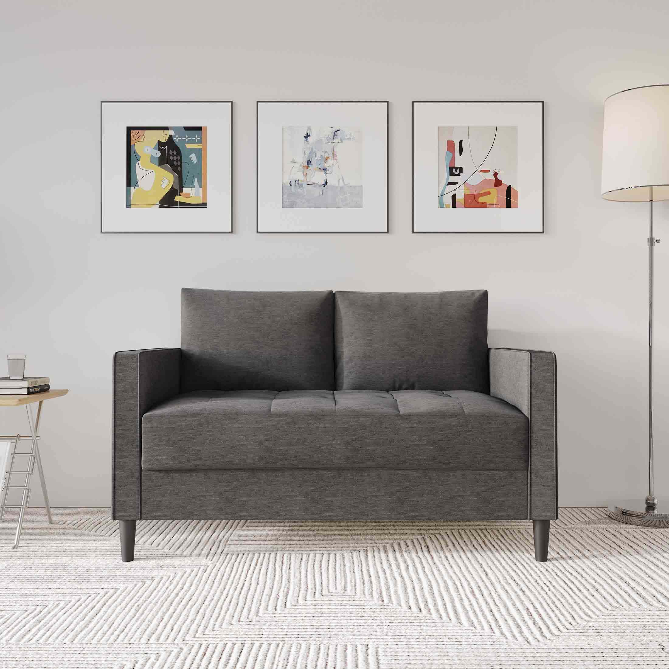 ChaletPosh C373LS-DGY-LN Sofas-Loveseats - View #3