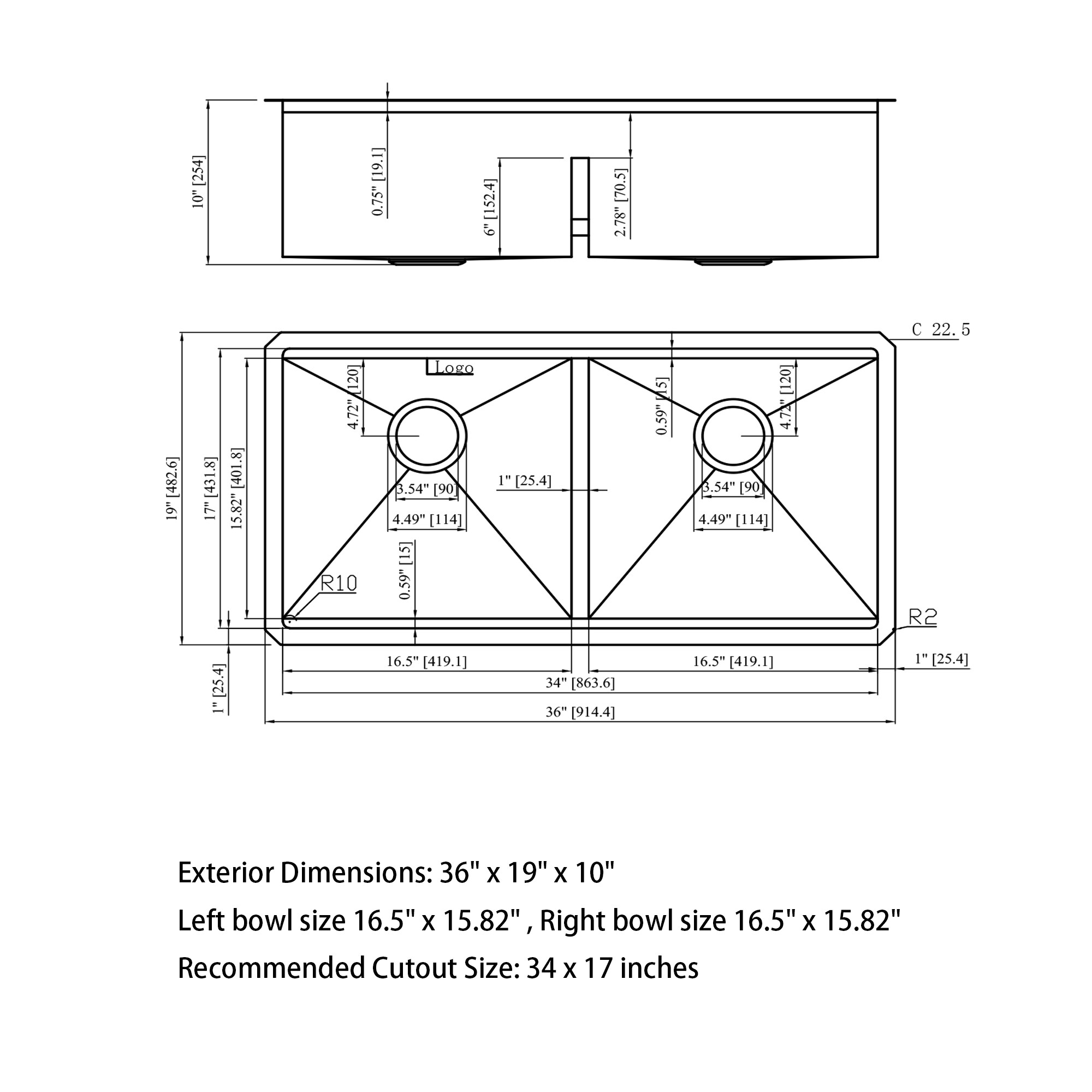Vanityfus VF-LD-64226 Kitchen-Sinks - View #3