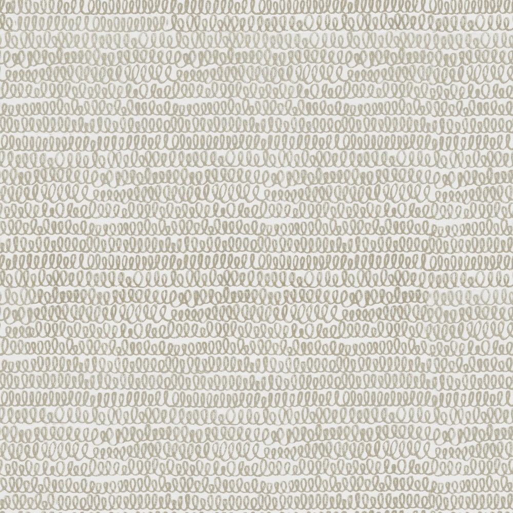 Bali 17B-1252 Cursive Loam Light filtering Cotton Roman shade swatch