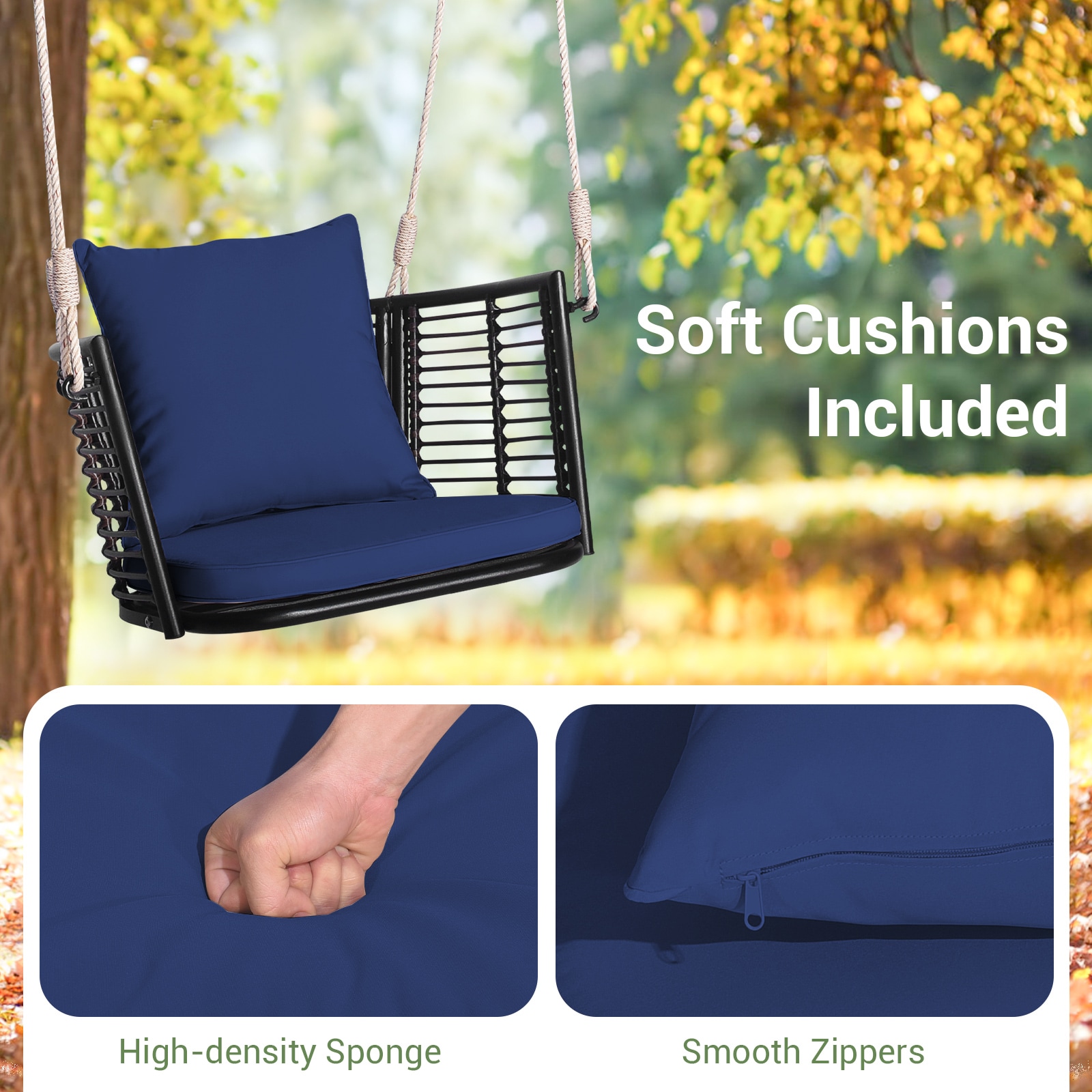 Slickblue D-CO-YN23317WH Swing-Gliders - View #4