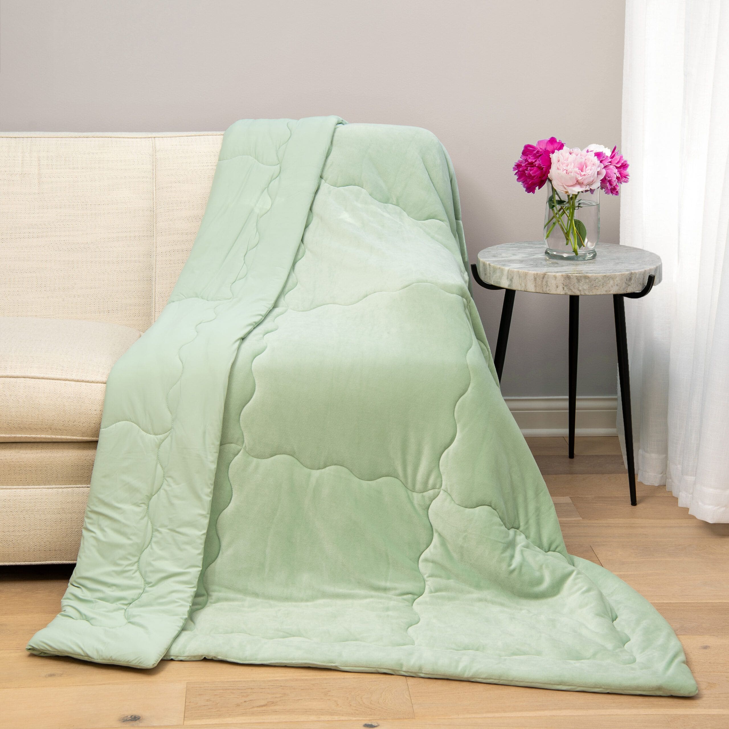 Northwest HGTV Cooling Throw Blanket Quietude 60 x 80 inches