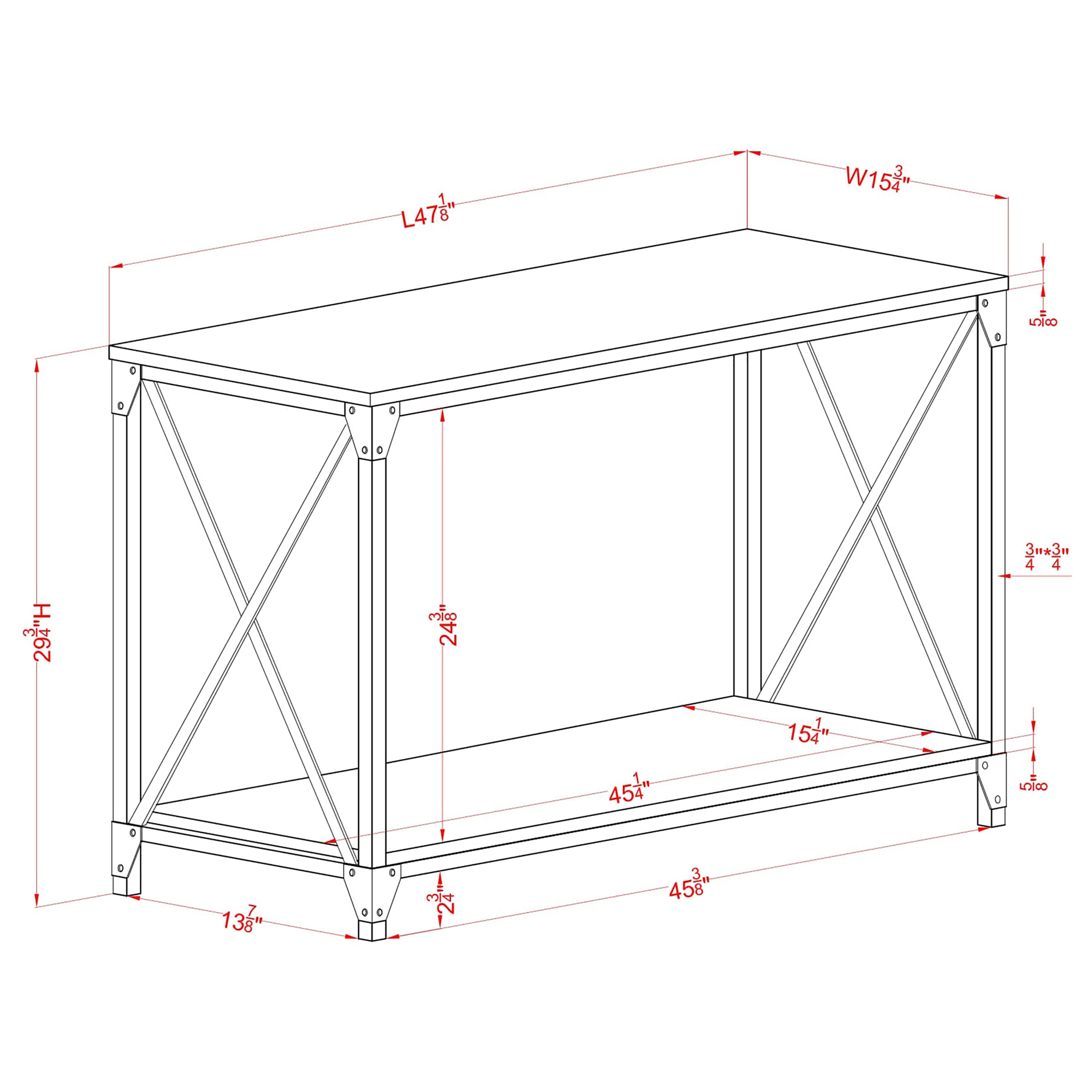 Furniture of America IDF-4563-4PC Accent-Table-Sets - View #7