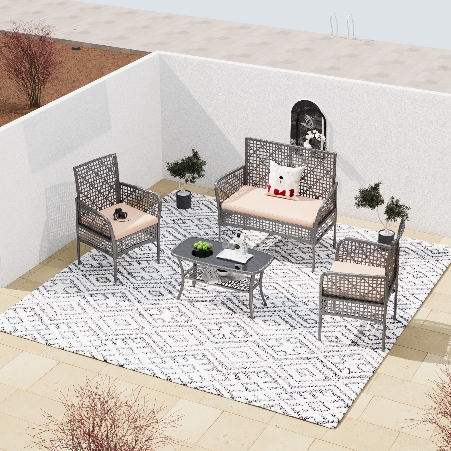 CESICIA QS-042 Patio-Chairs - View #4