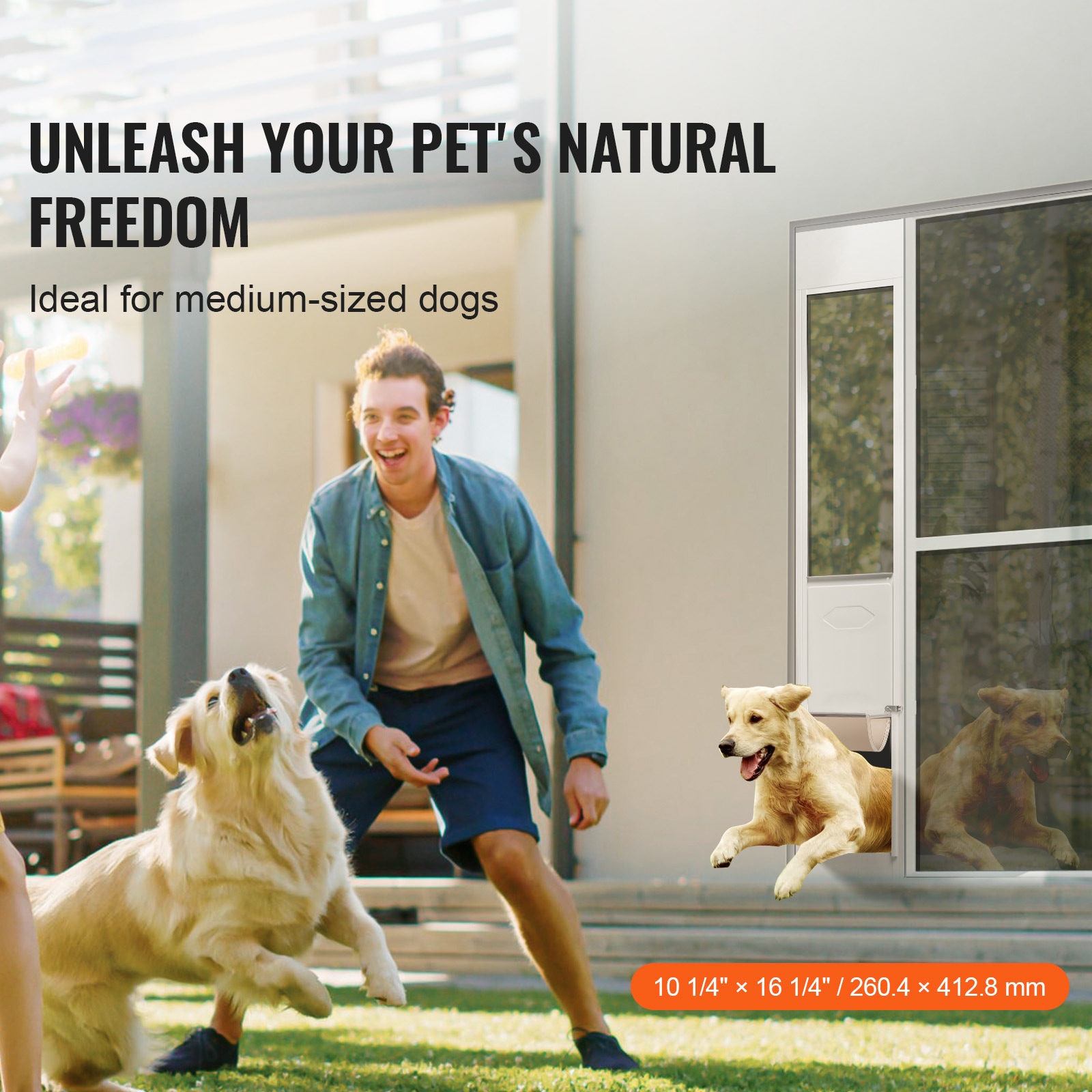 VEVOR SCHDMGMLXCKJ06356V0 Pet-Gates - View #2