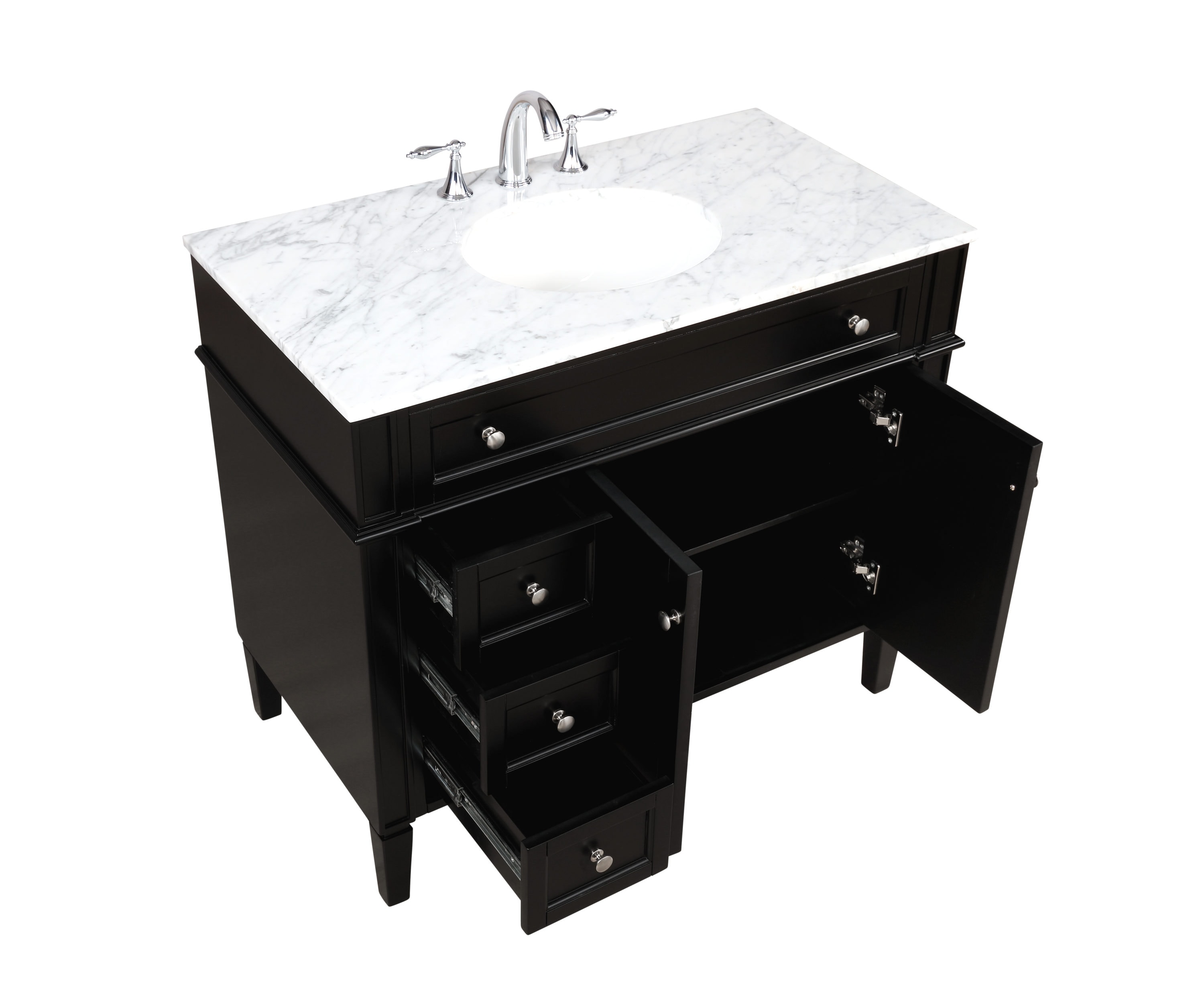 Elegant Decor HF37620BK Bath-Vanity-Combo - View #9
