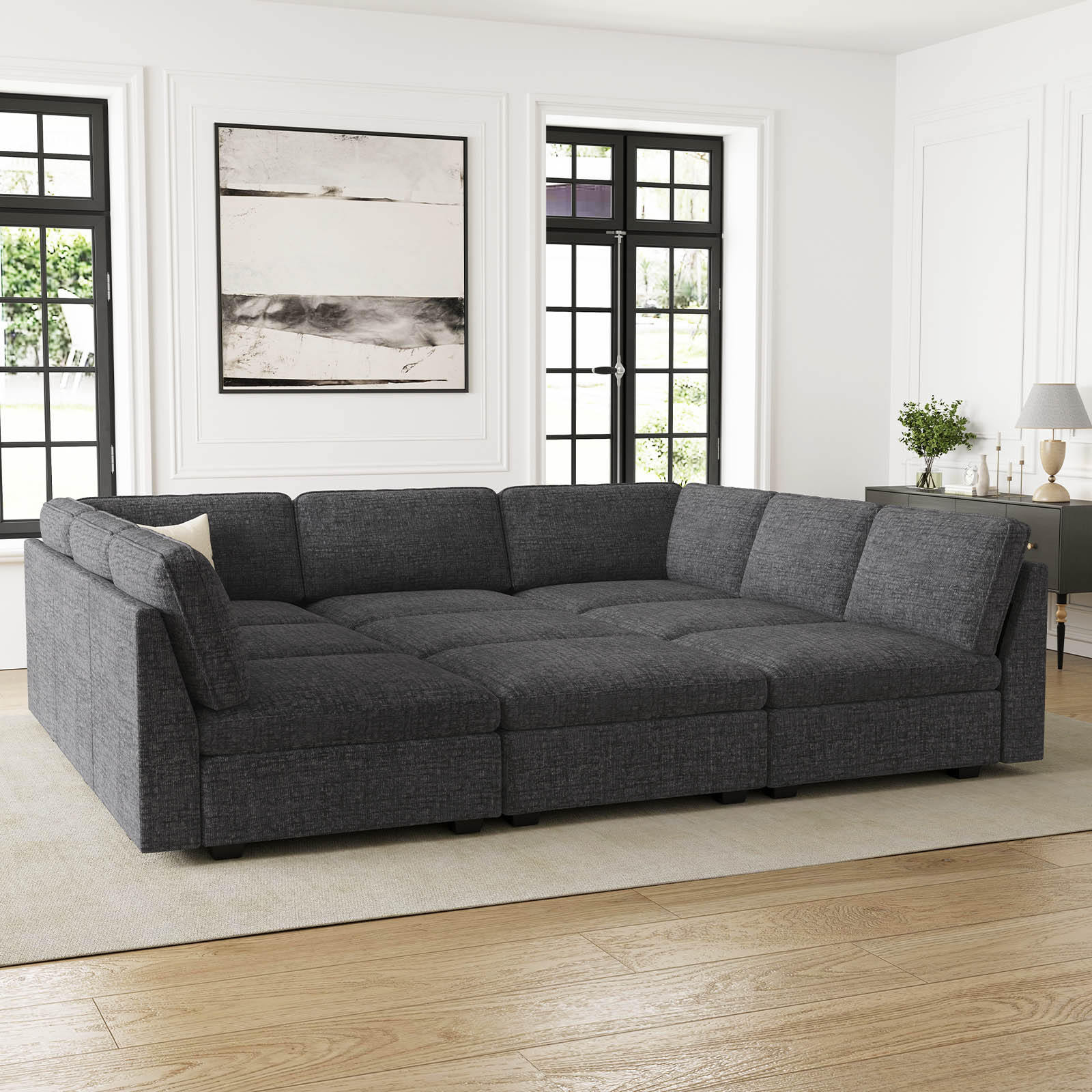 Belffin BF206C-9B-BLACK futons - View #4