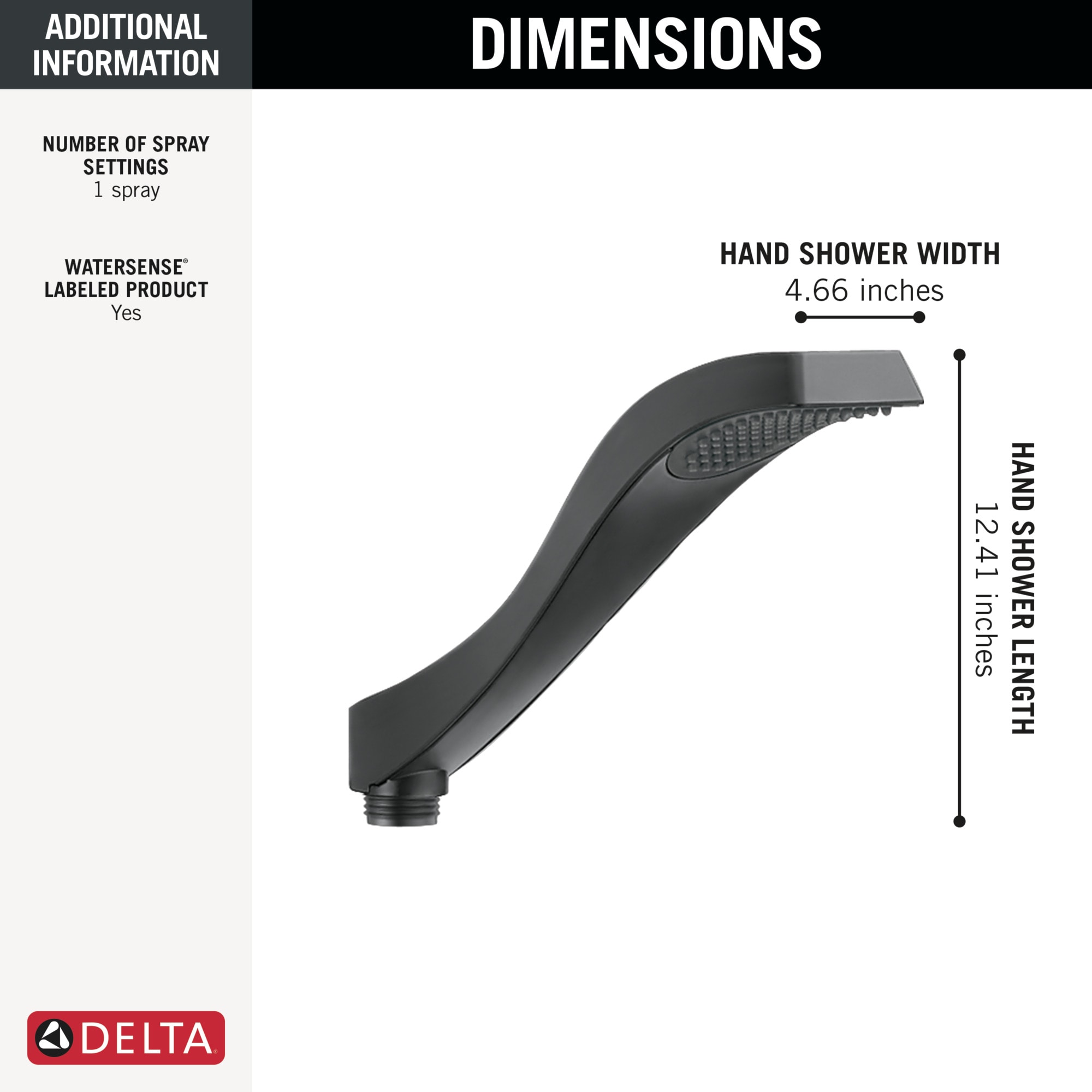 Delta RP52589BL Fixed-Showerhead - View #3