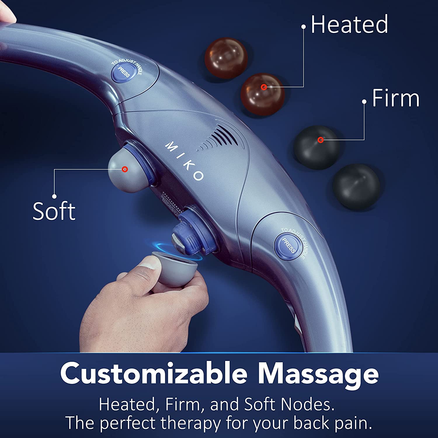 Portable Folding Massage Chair-Shiatsu Neck and Back Massager with Heat,  Adj