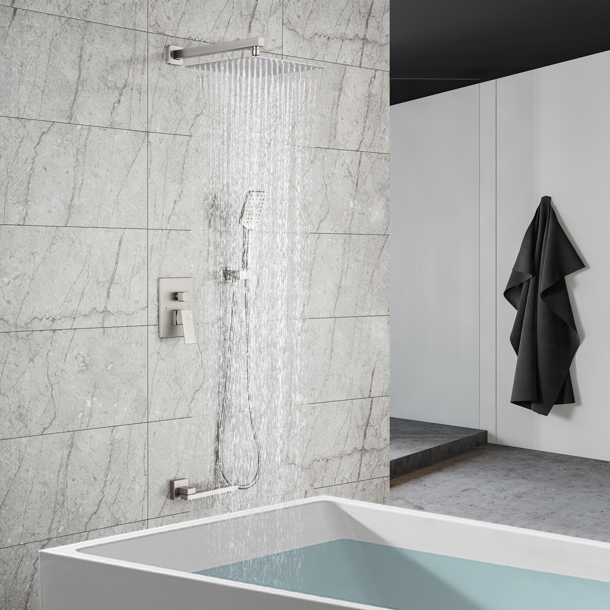 Clihome CL-023SS-SL Showerhead-Bar-Panels - View #4
