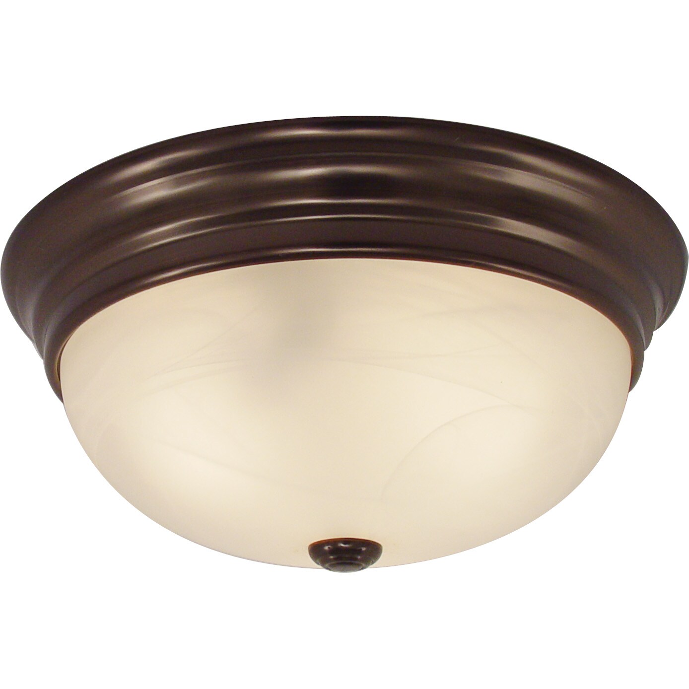 Volume Lighting V7571-79 2.0 -Light 11.0-in Multiple finishes Bronze Flush Mount Light