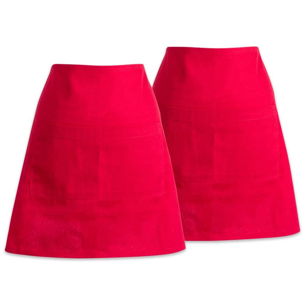 DII CAMZ37221 Tango Red Waist apron