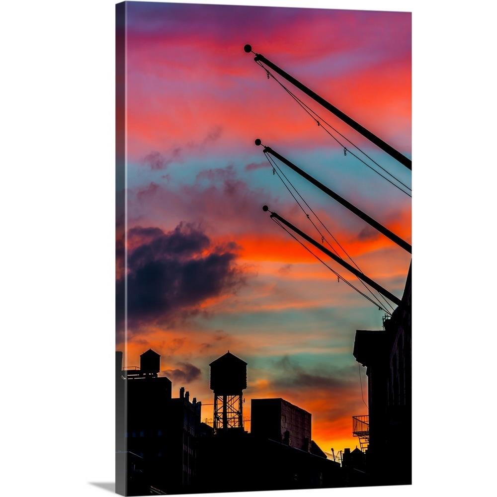 GreatBigCanvas 2510741-24-16X24 24-in H x 16-in W Abstract Print on Canvas