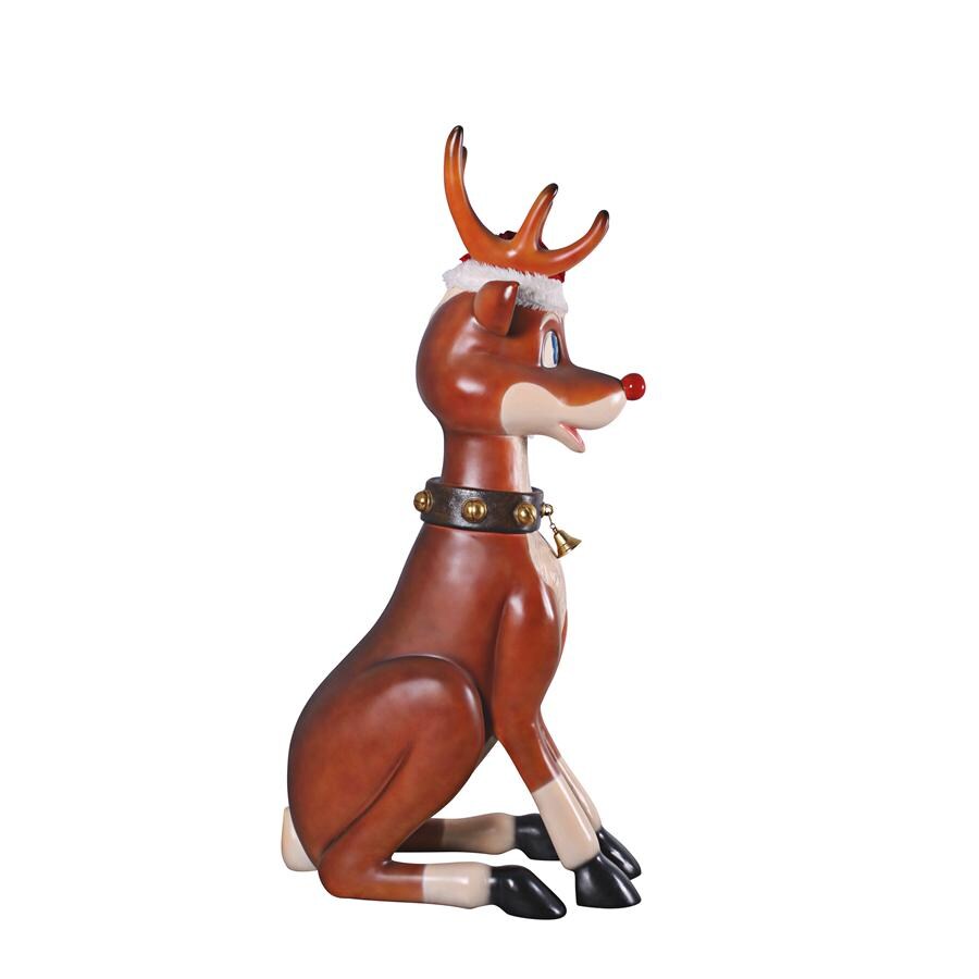 Design Toscano 81.5-in Reindeer Christmas Decor in the Christmas Decor ...