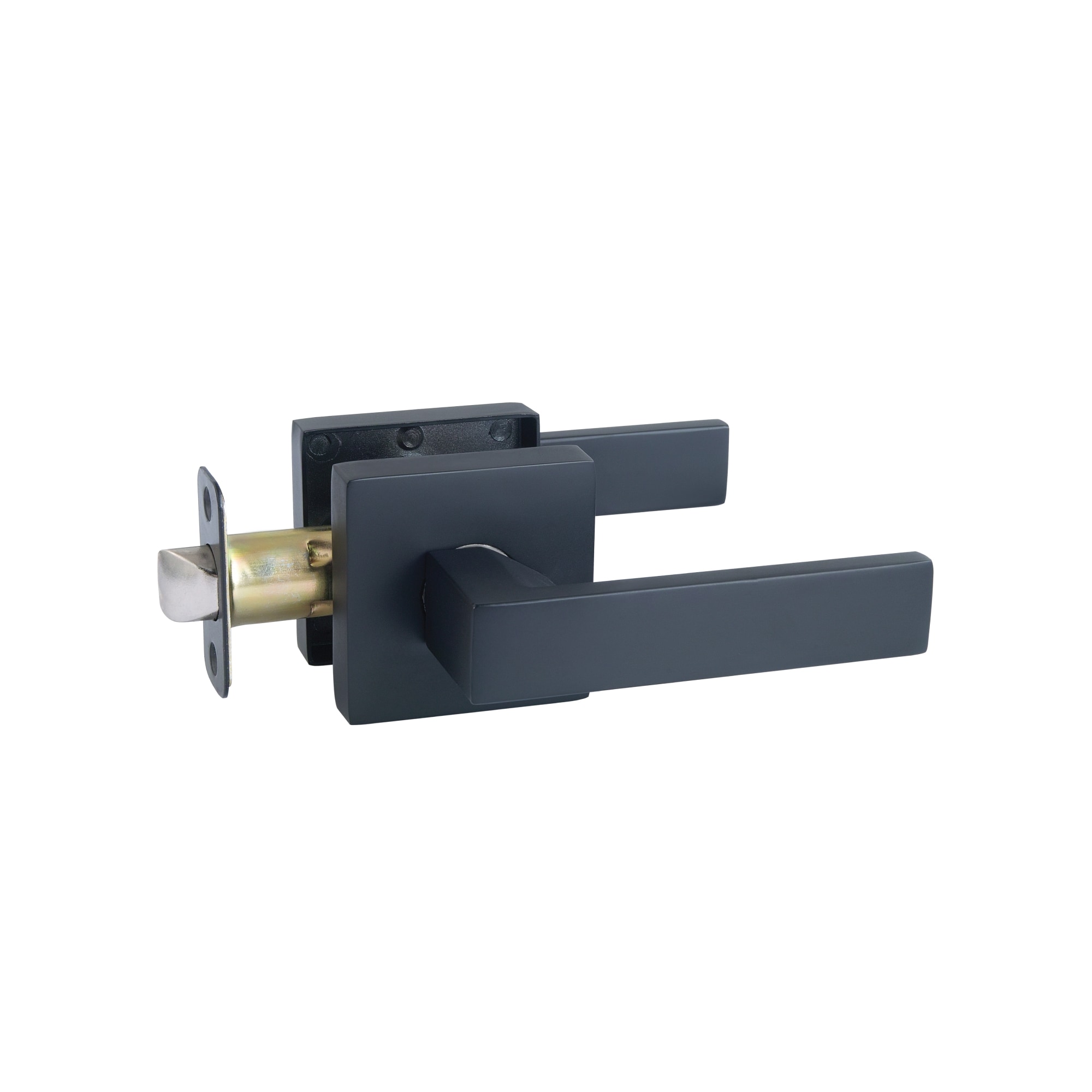 Design House 582395 Karsen Karsen Matte Black Interior Hall/Closet Passage Door Handle